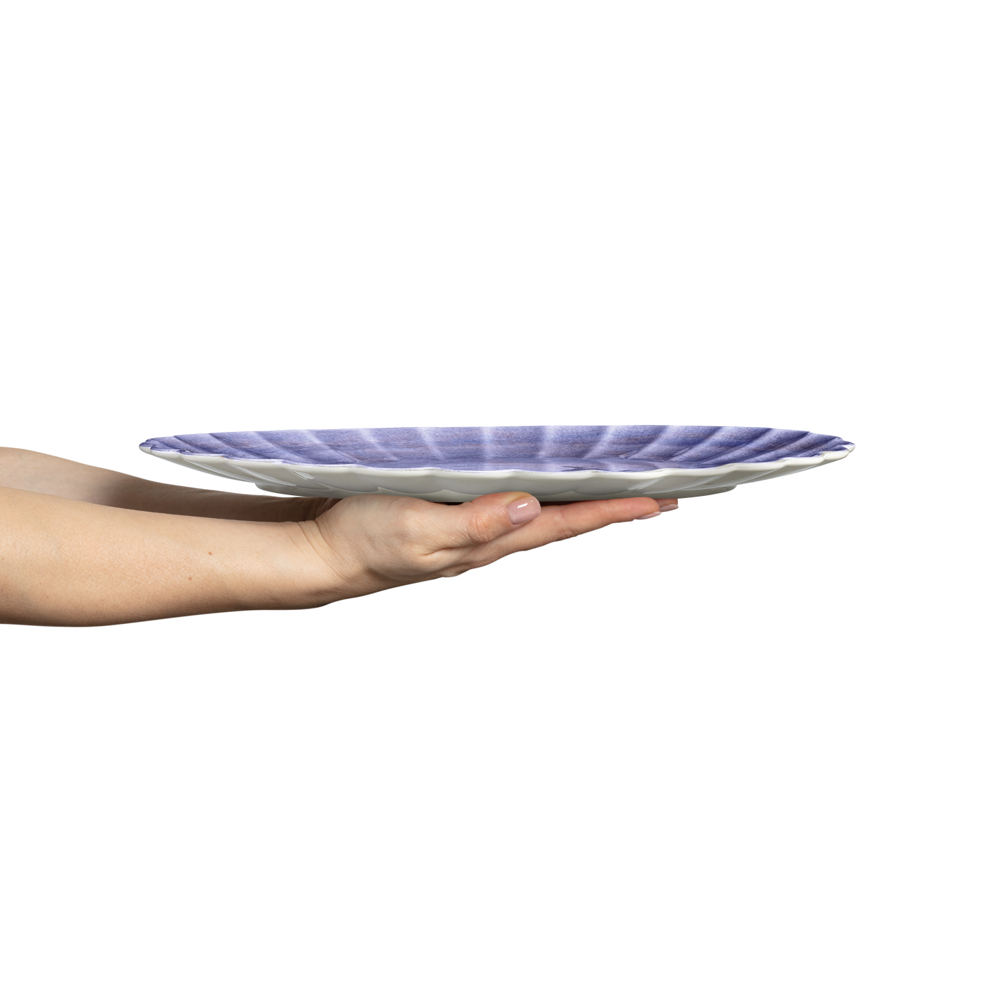 Oyster Platter 35 x 30 cm Purple