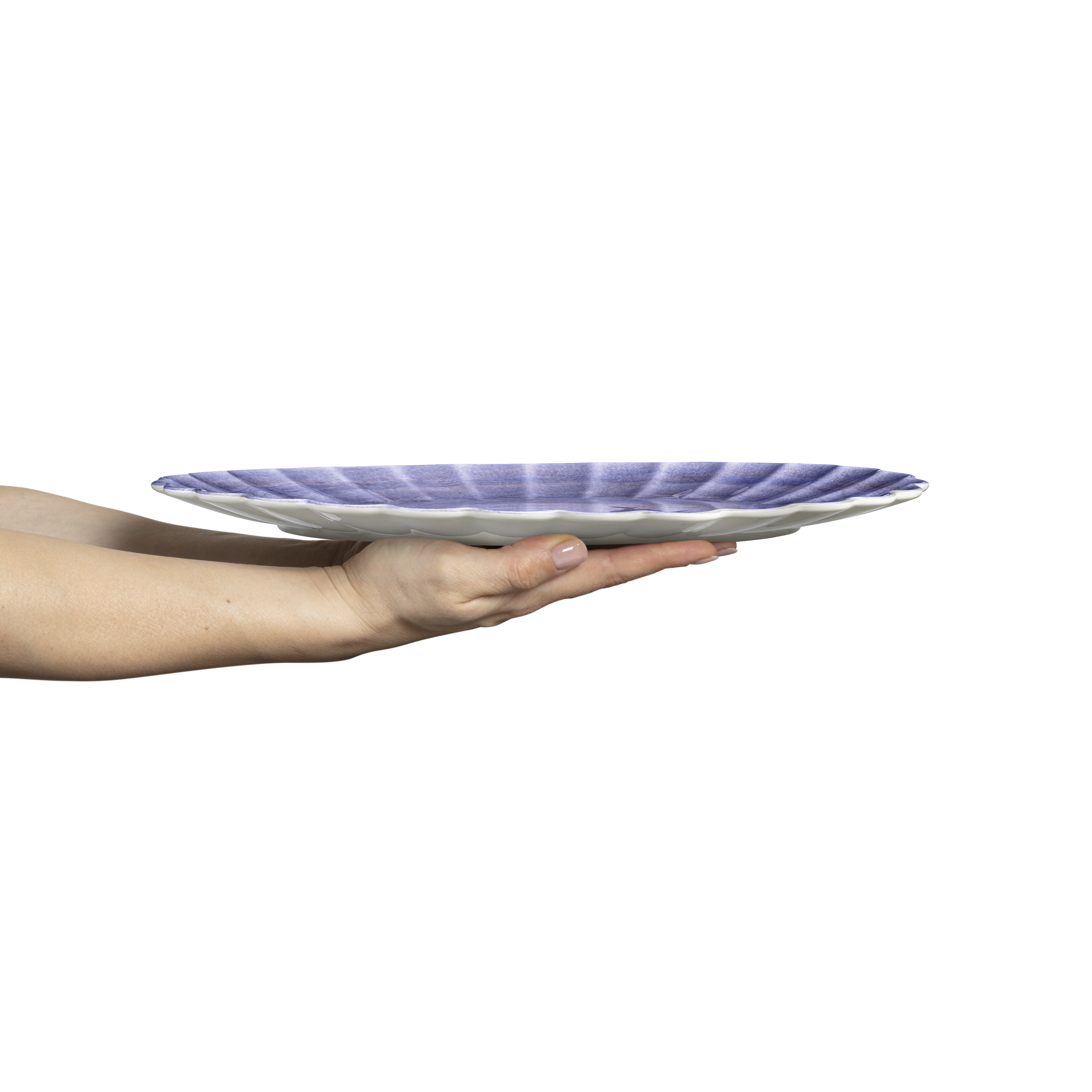 Oyster Platter 35 x 30 cm Purple