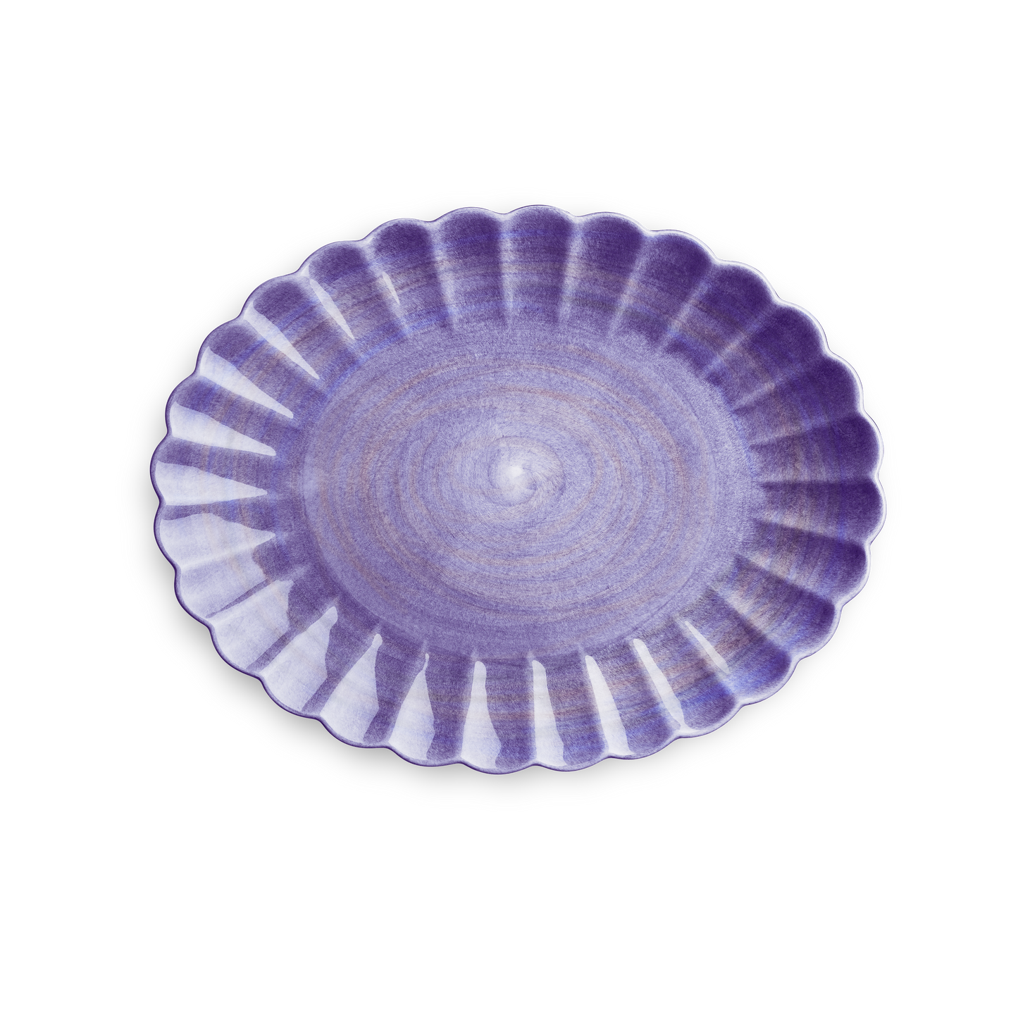 Oyster Platter 35 x 30 cm Purple