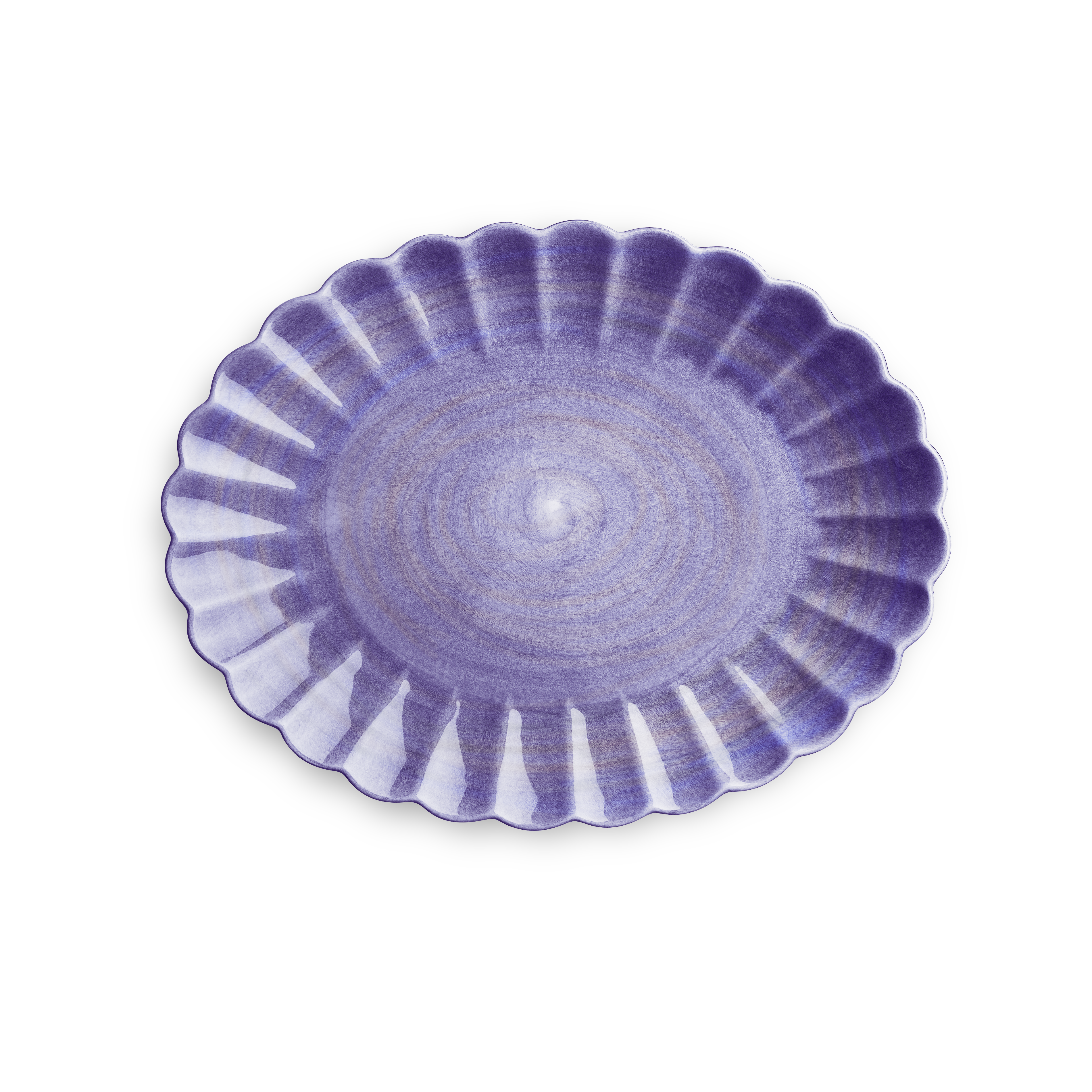 Oyster Platter 35 x 30 cm Purple