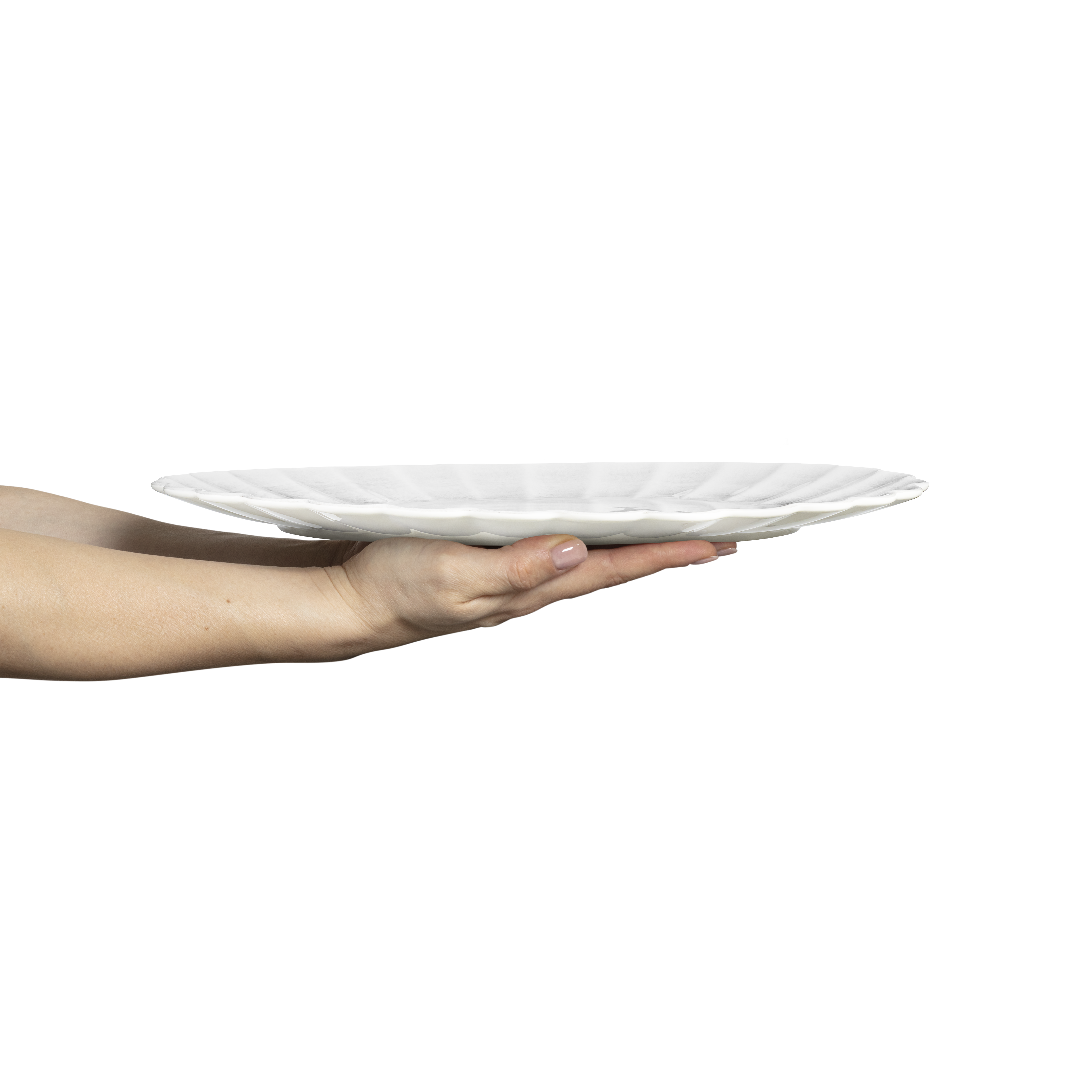 Oyster Platter 35 x 30 cm White
