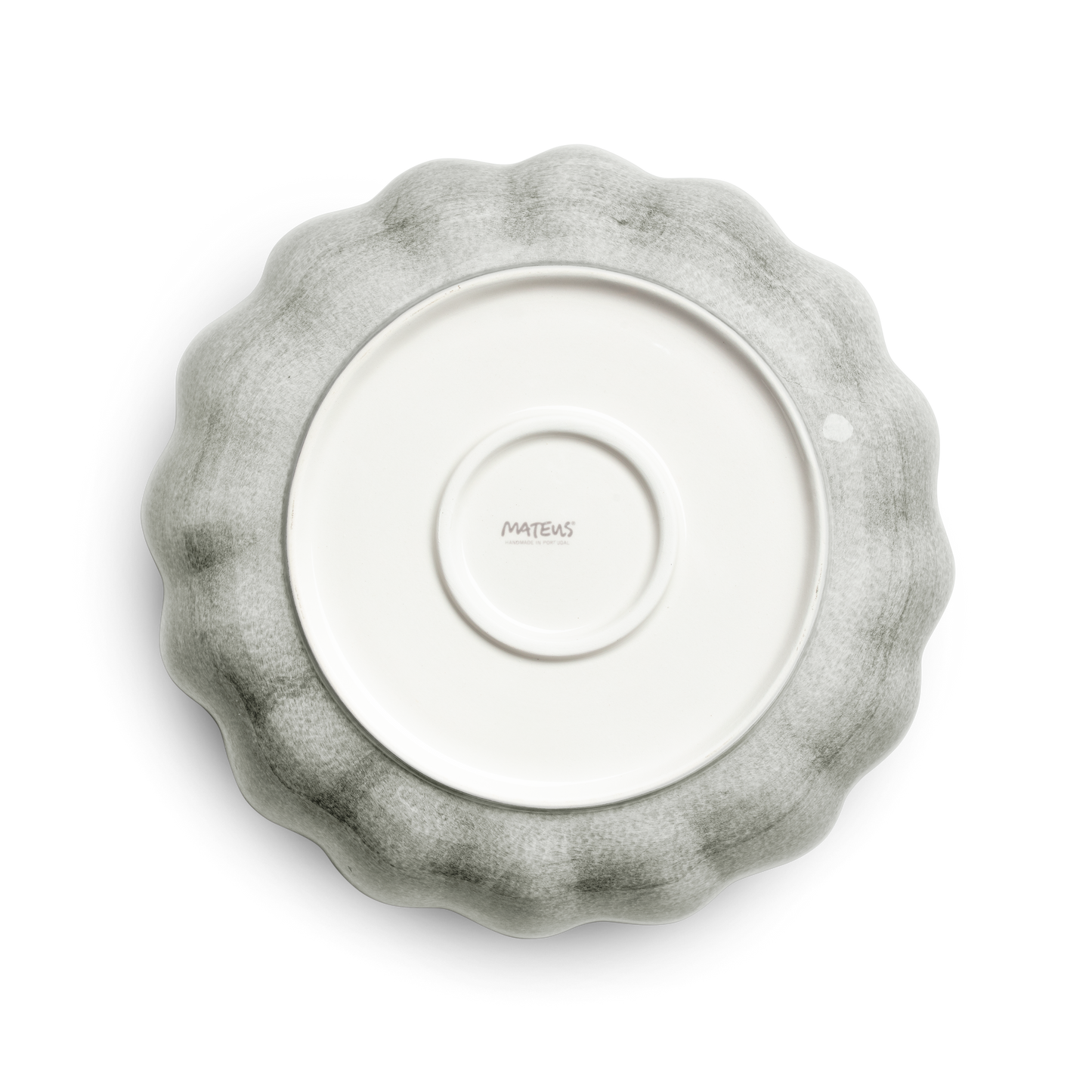 Oyster Bowl 24 cm / 90 cl Grey