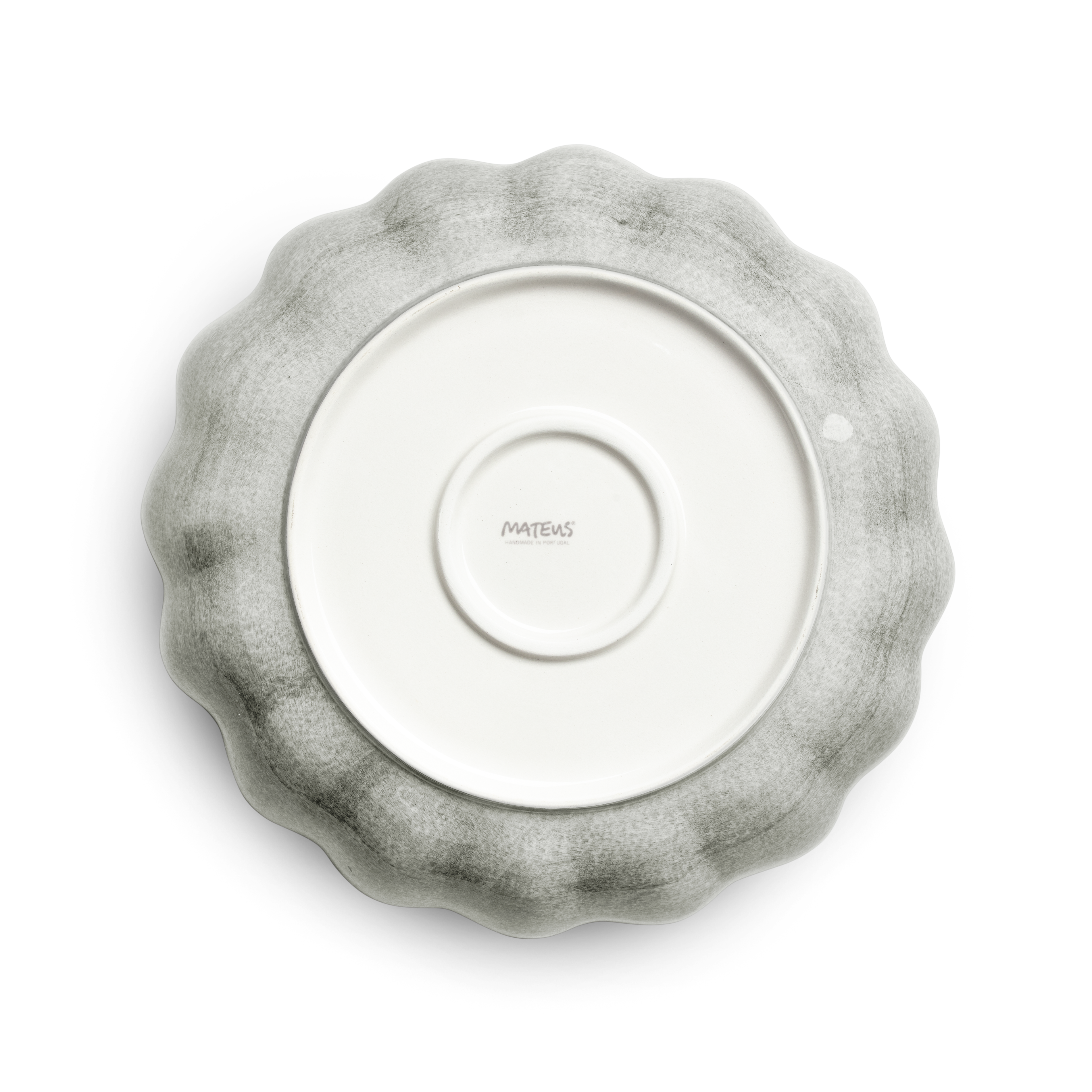 Oyster Bowl 24 cm / 90 cl Grey
