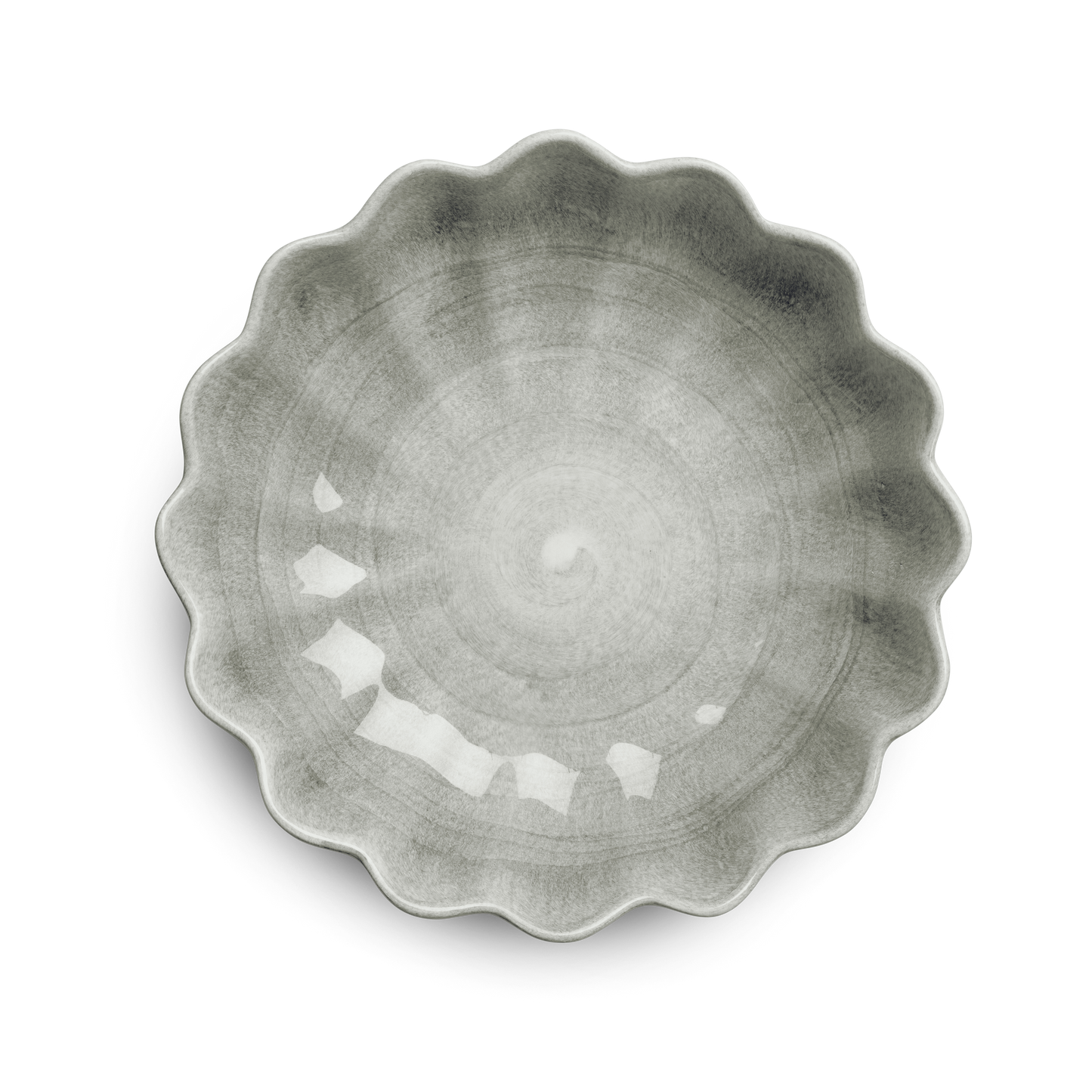 Oyster Bowl 24 cm / 90 cl Grey