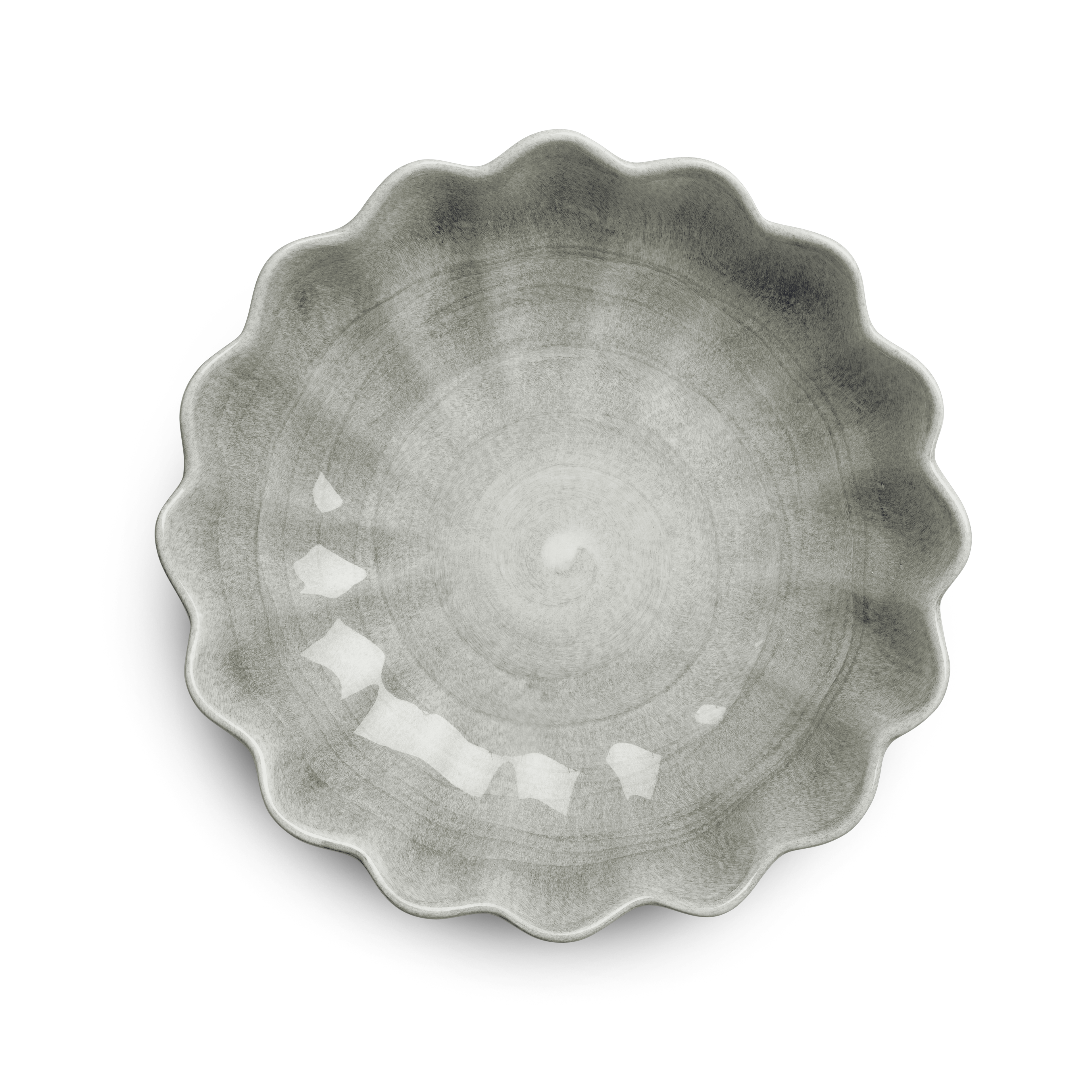Oyster Bowl 24 cm / 90 cl Grey