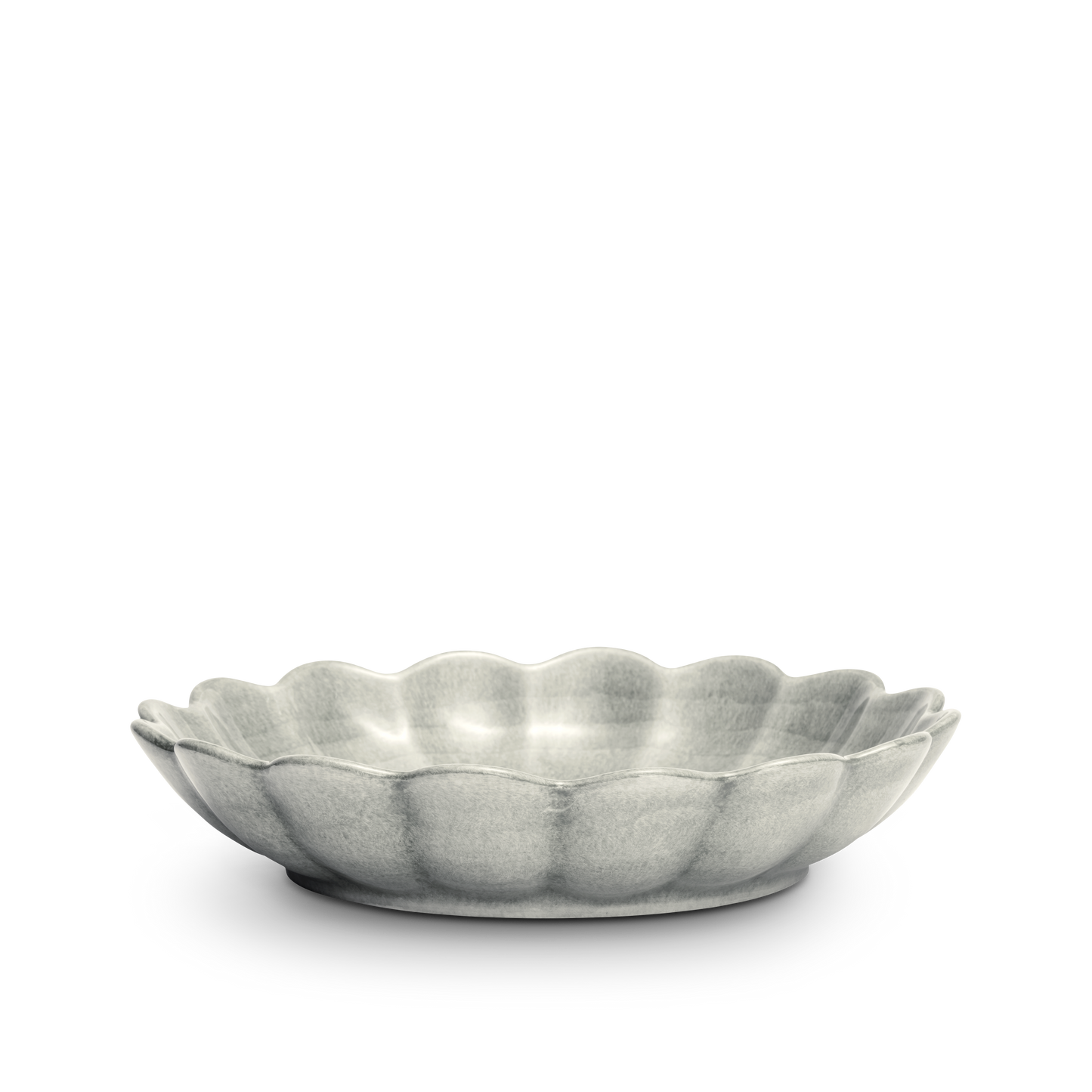 Oyster Bowl 24 cm / 90 cl Grey