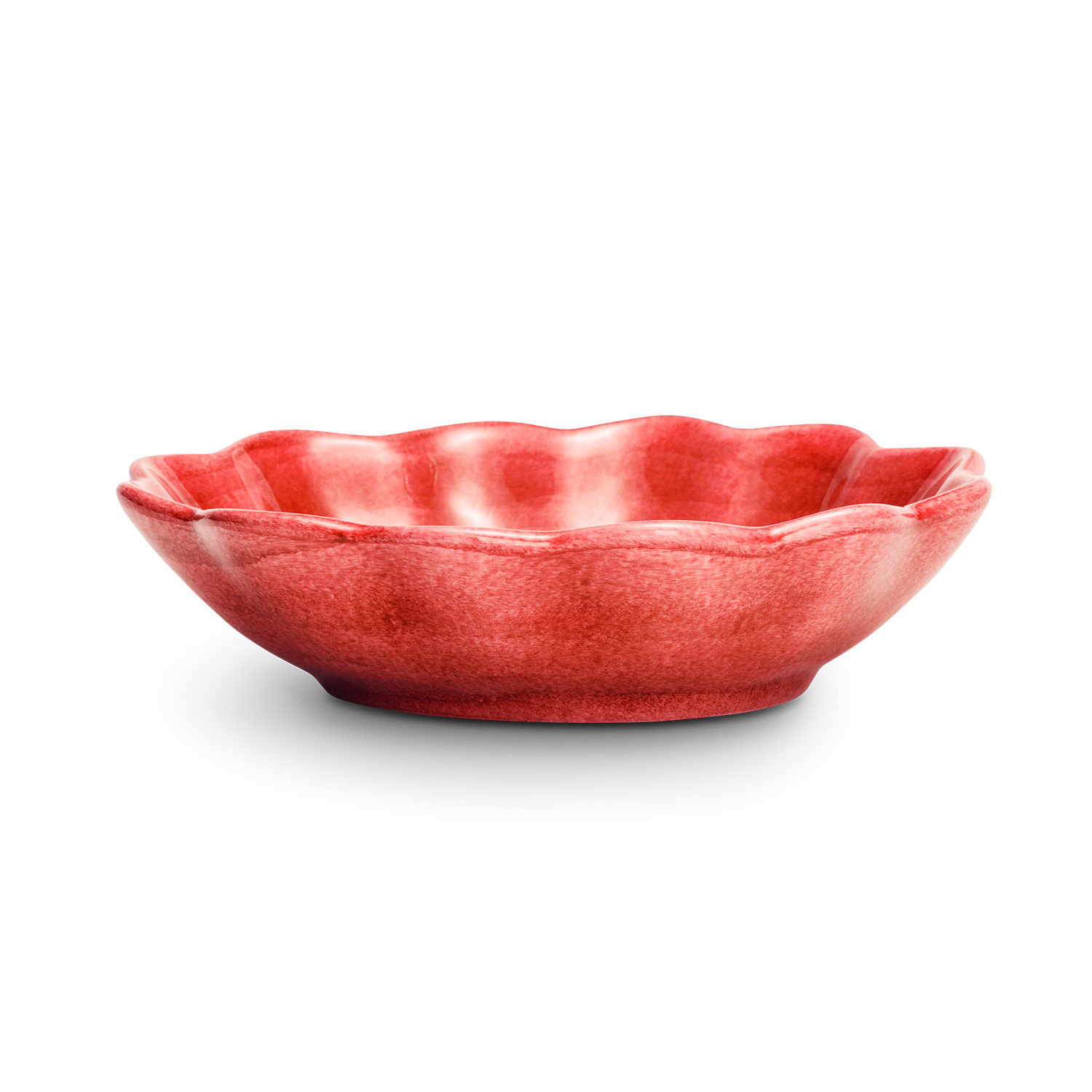 Oyster Bowl 18 x 16 cm / 40 cl Red