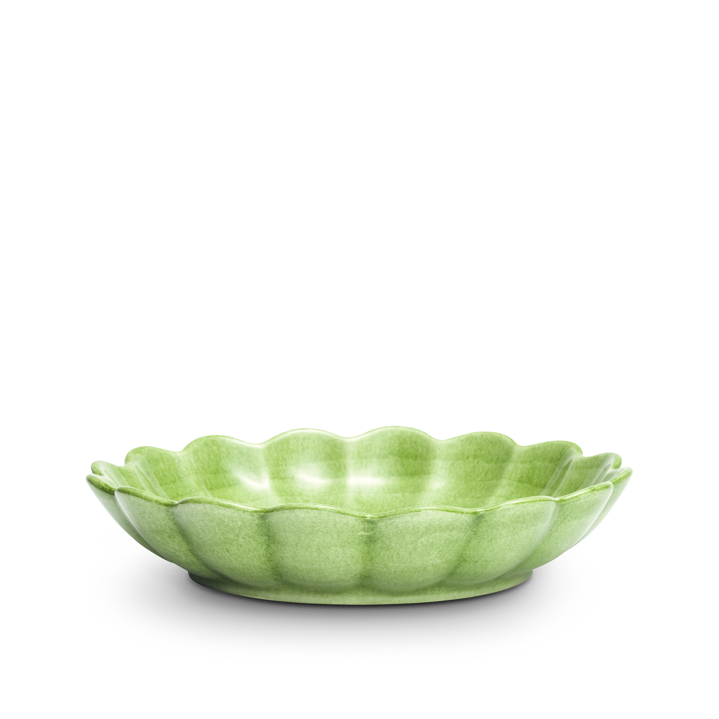 Oyster Bowl 24 cm / 90 cl Green