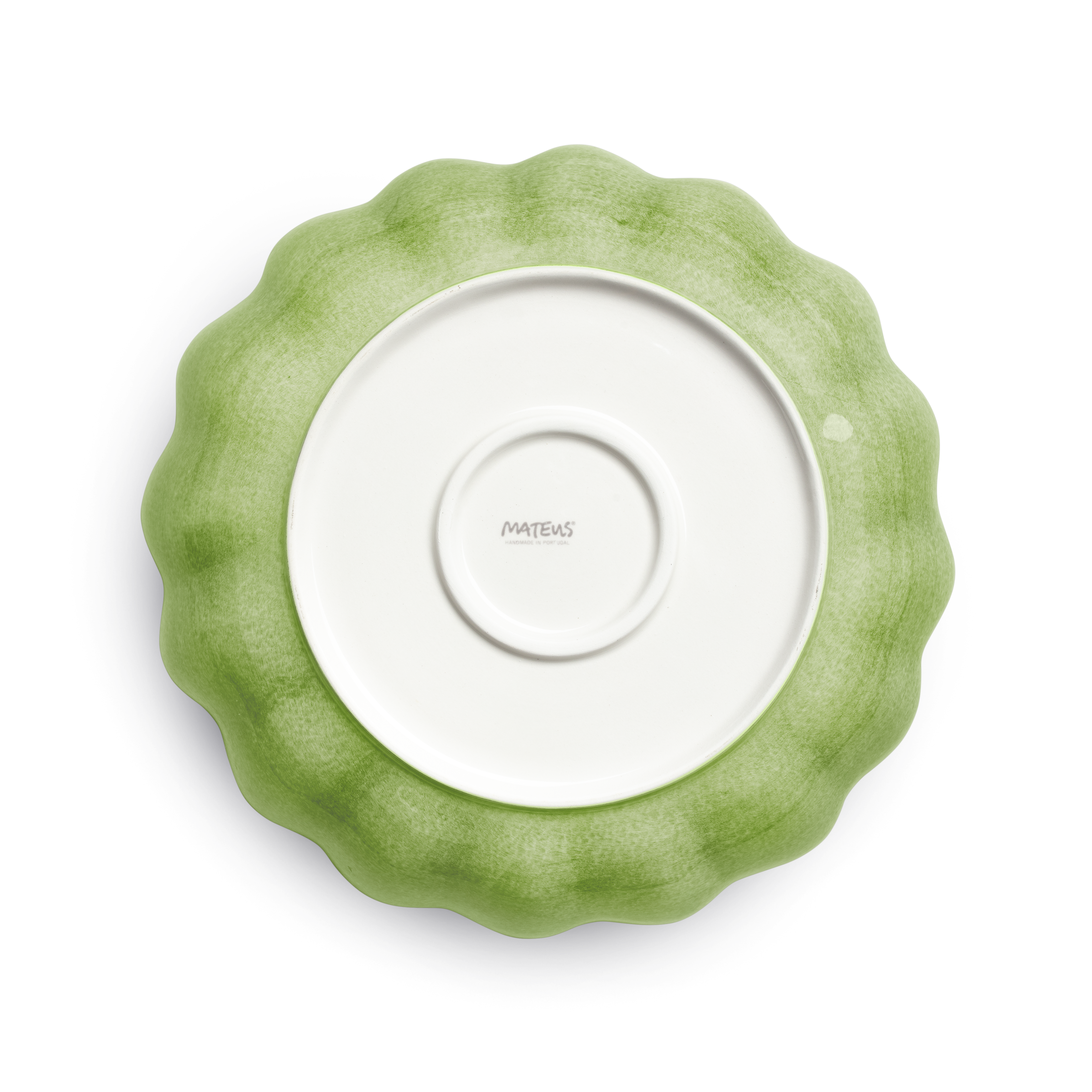 Oyster Bowl 24 cm / 90 cl Green