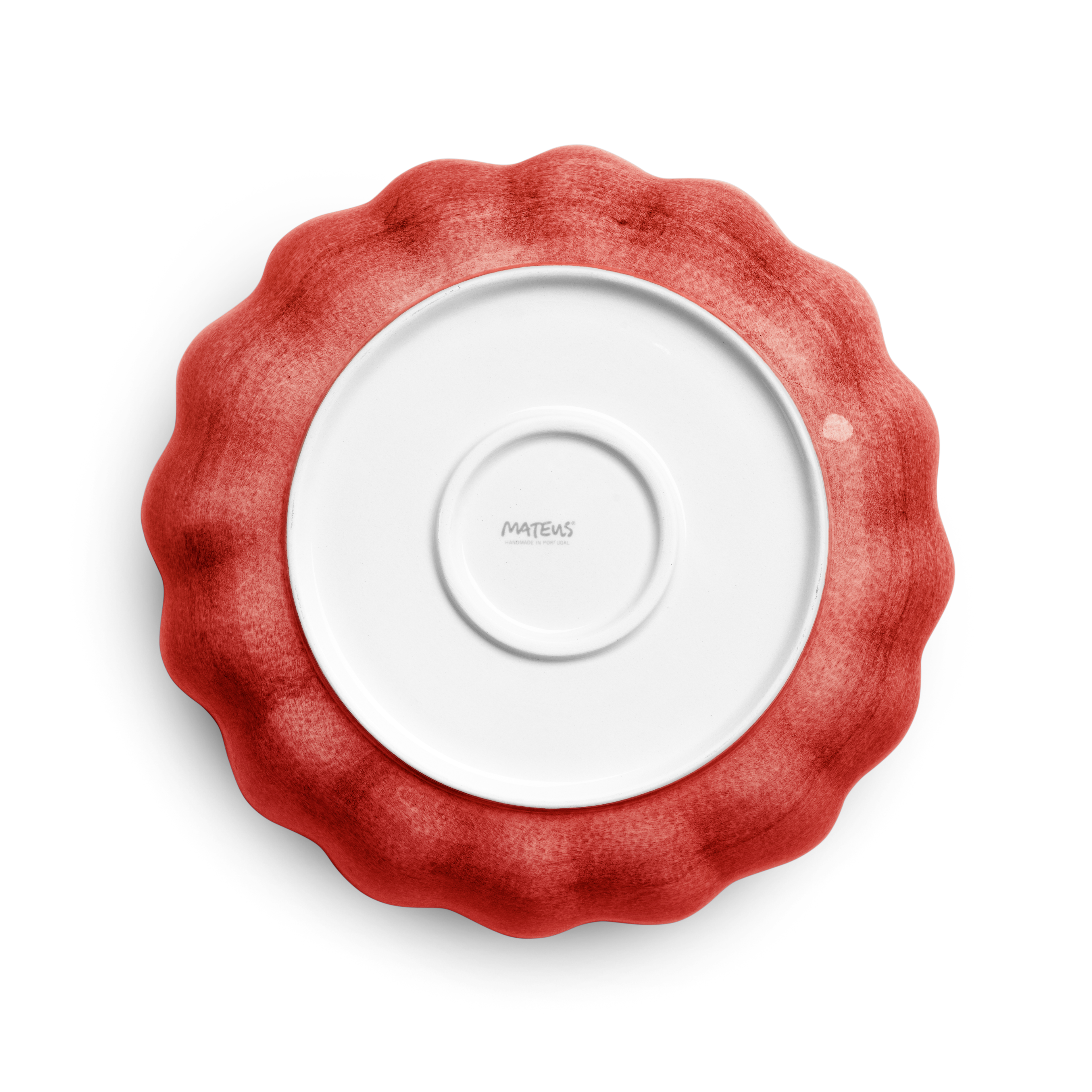 Oyster Bowl 24 cm / 90 cl Red