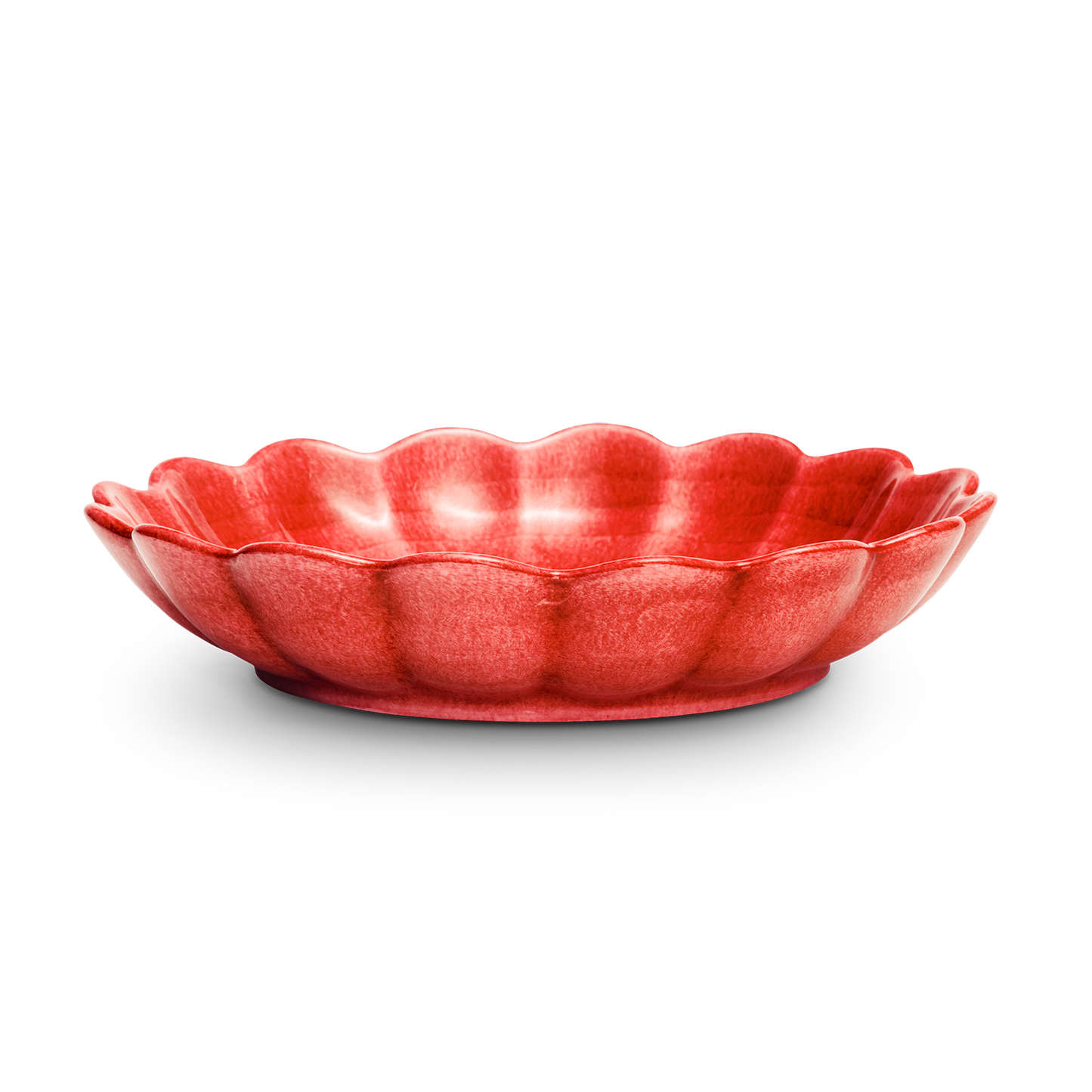 Oyster Bowl 24 cm / 90 cl Red
