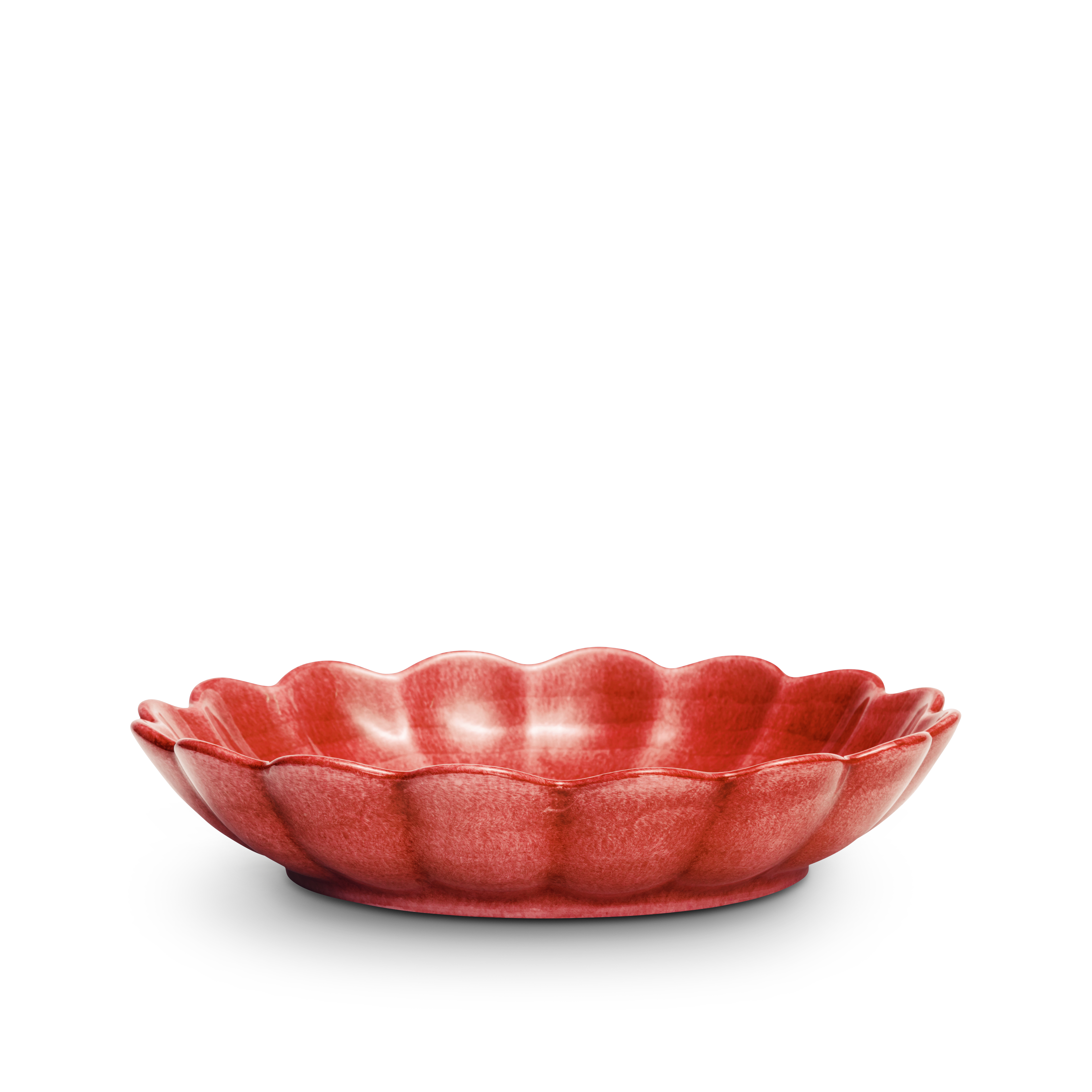 Oyster Bowl 24 cm / 90 cl Red