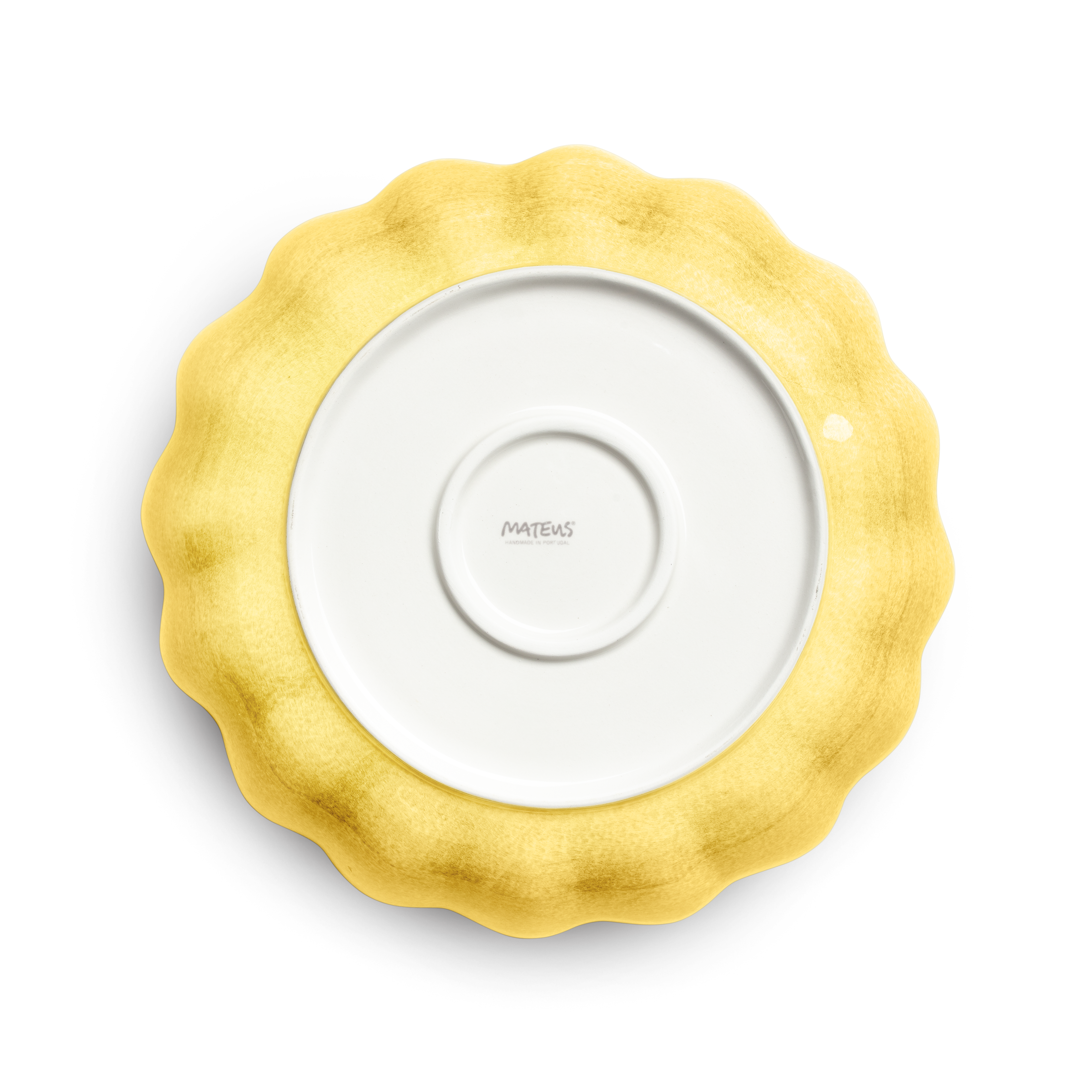 Oyster Bowl 24 cm / 90 cl Yellow