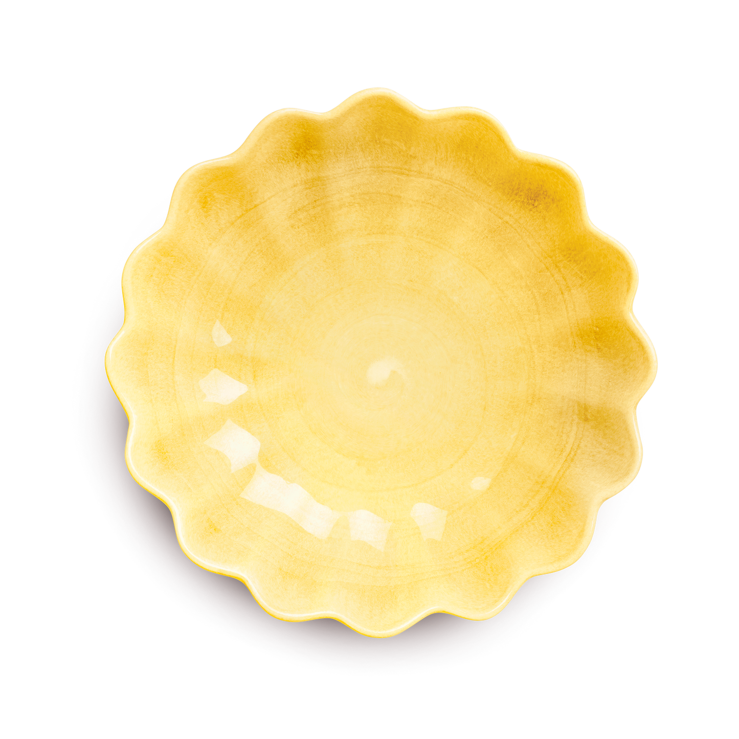 Oyster Bowl 24 cm / 90 cl Yellow
