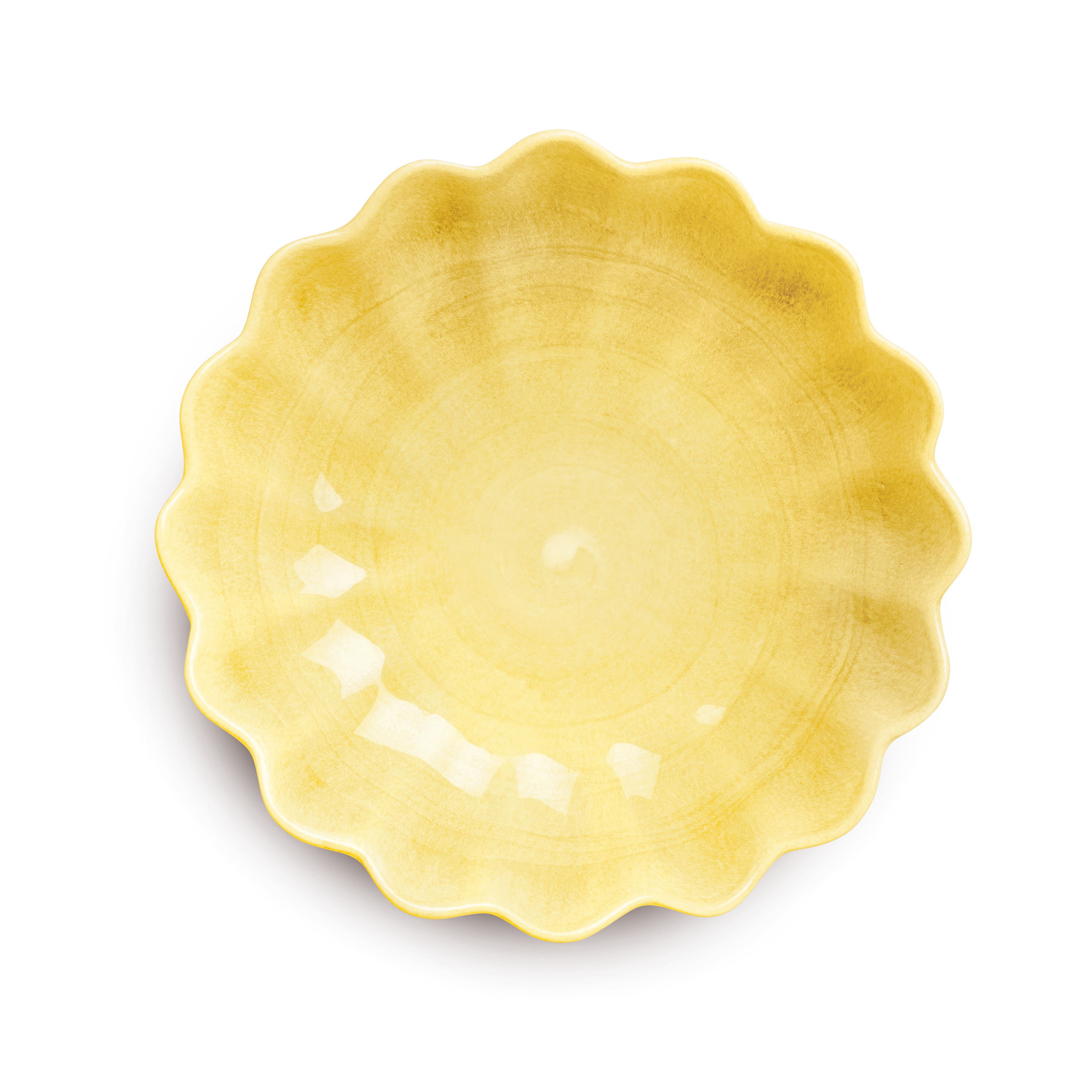 Oyster Bowl 24 cm / 90 cl Yellow
