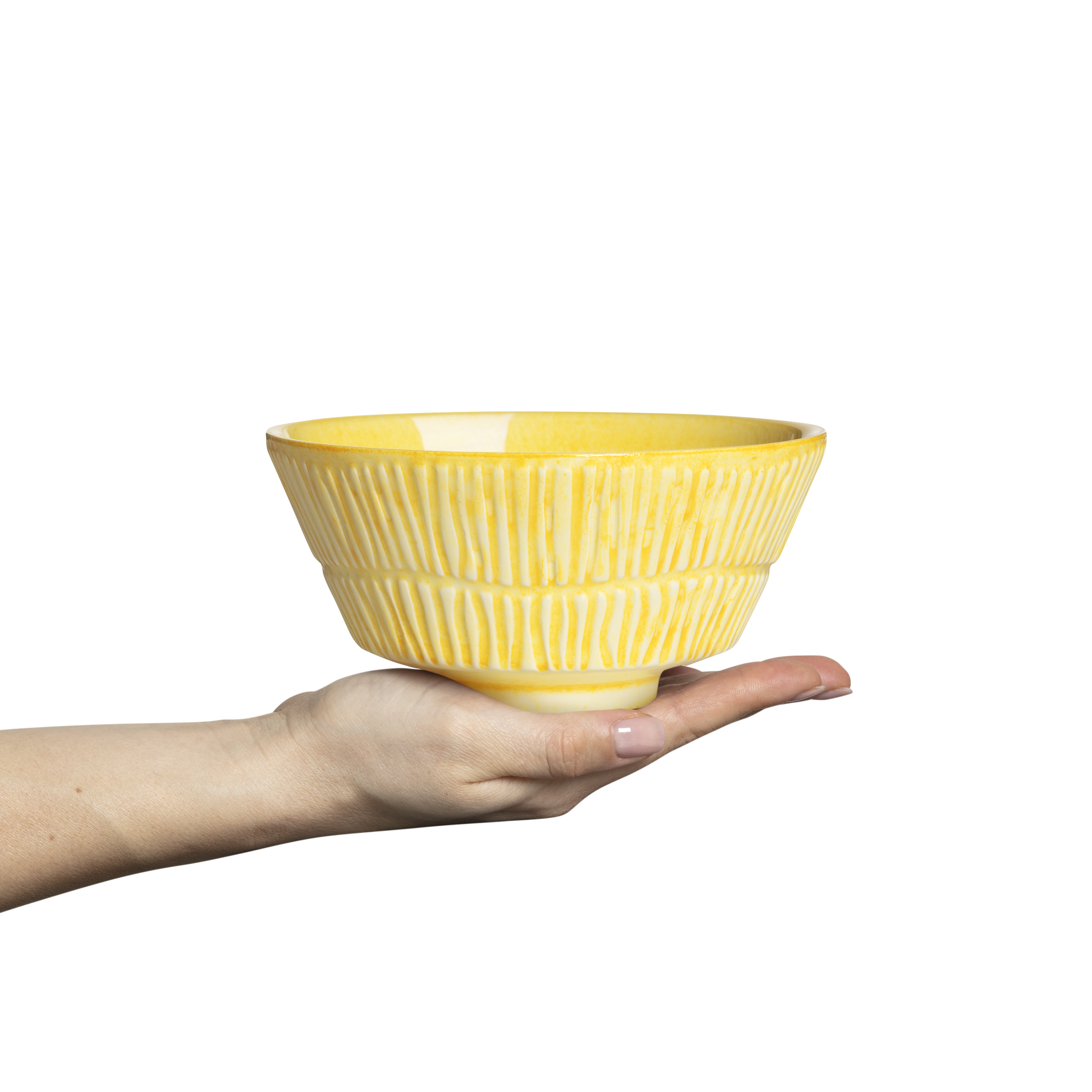 Stripes Bowl 16 cm / 60 cl Yellow