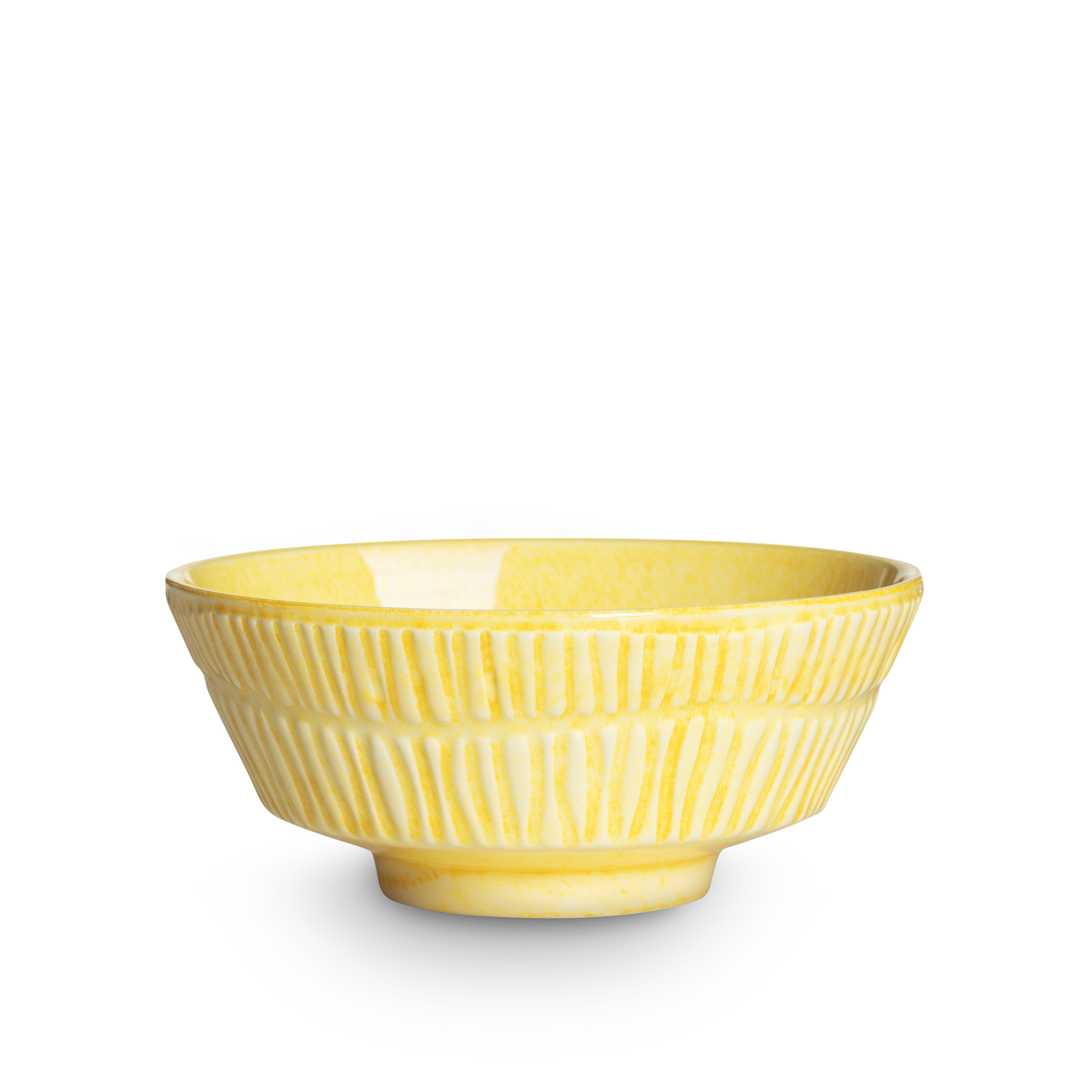Stripes Bowl 15 cm / 50 cl Yellow