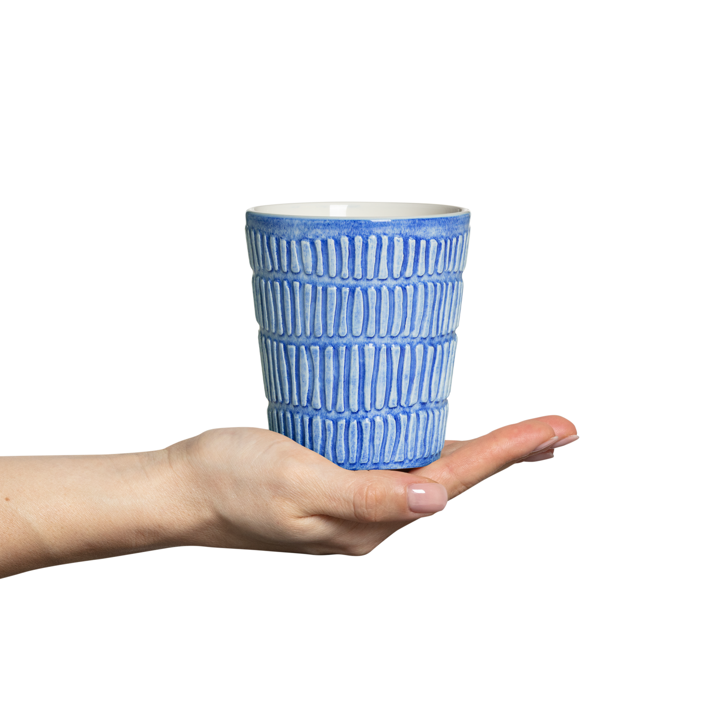 Stripes Mug 30 cl Light Blue