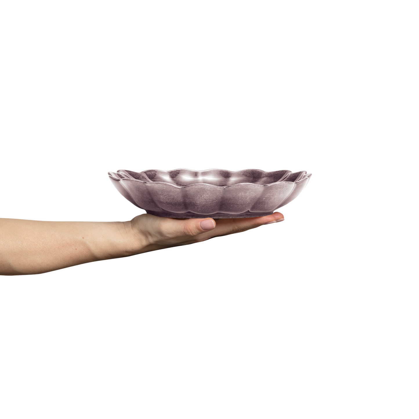 Oyster Bowl 24 cm / 90 cl Plum
