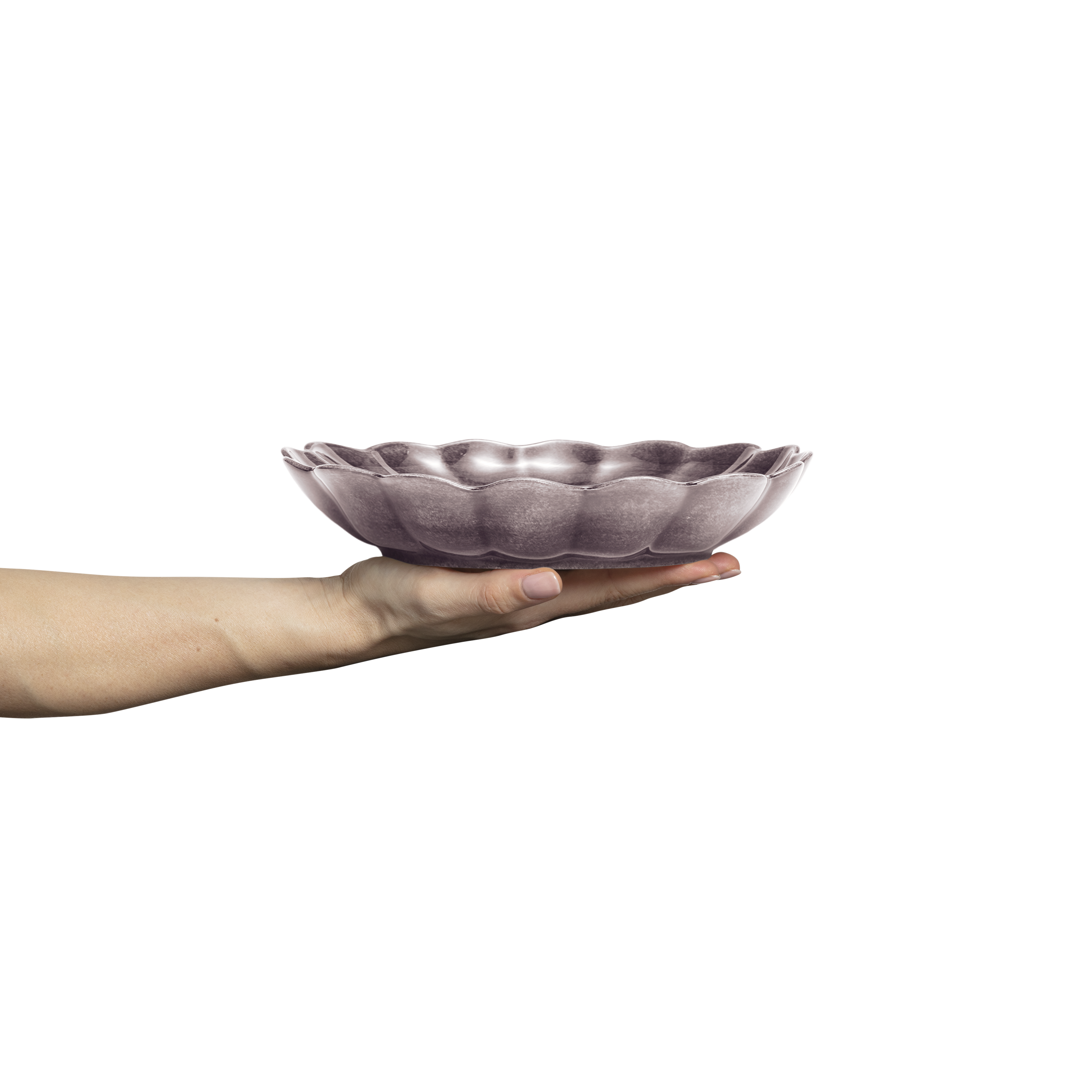 Oyster Bowl 24 cm / 90 cl Plum