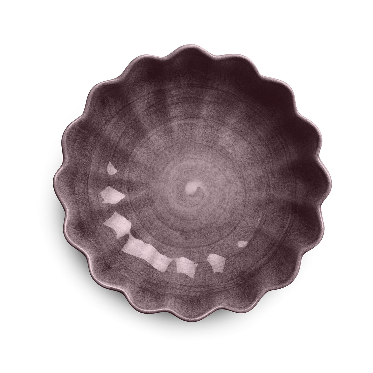 Oyster Bowl 24 cm / 90 cl Plum