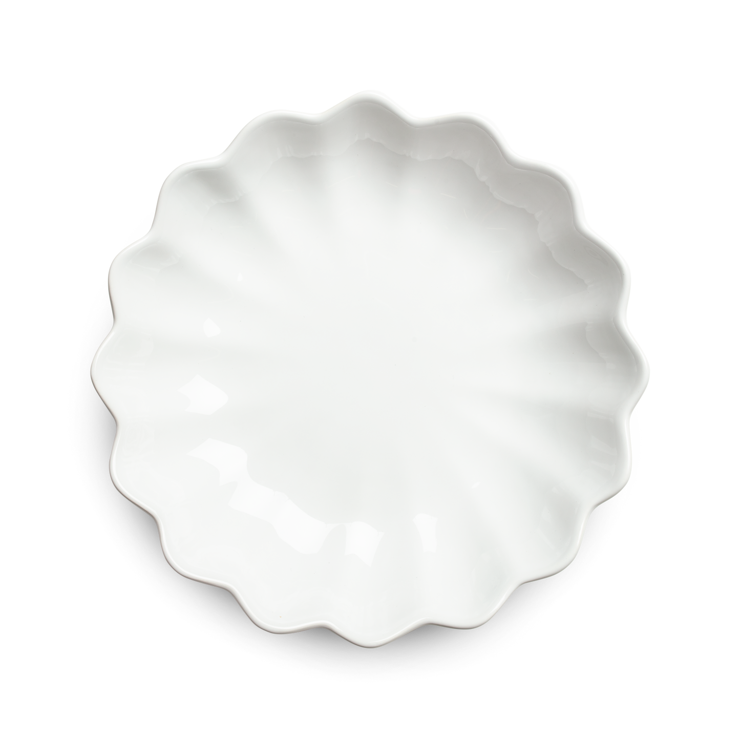 Oyster Bowl 24 cm / 90 cl White