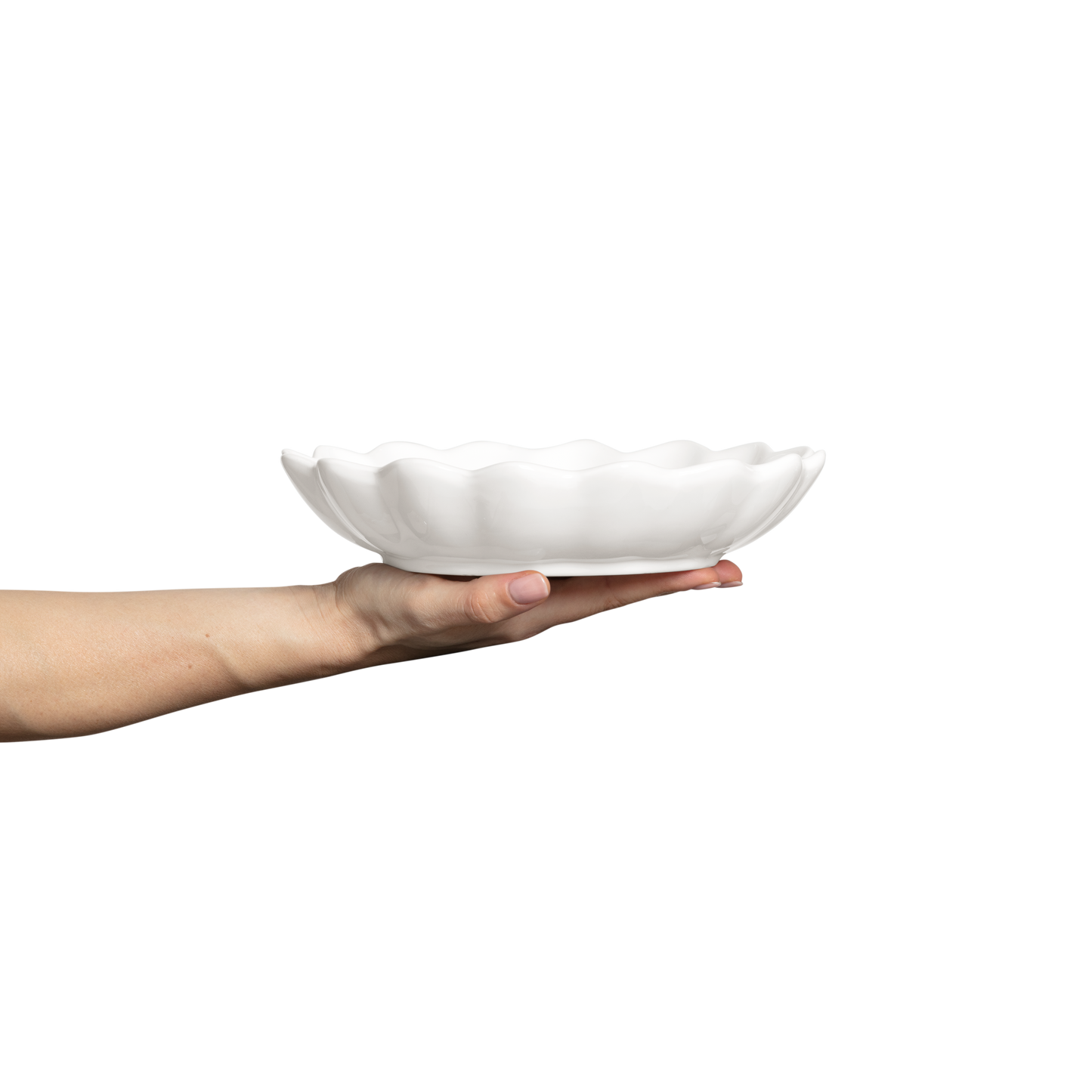Oyster Bowl 24 cm / 90 cl White