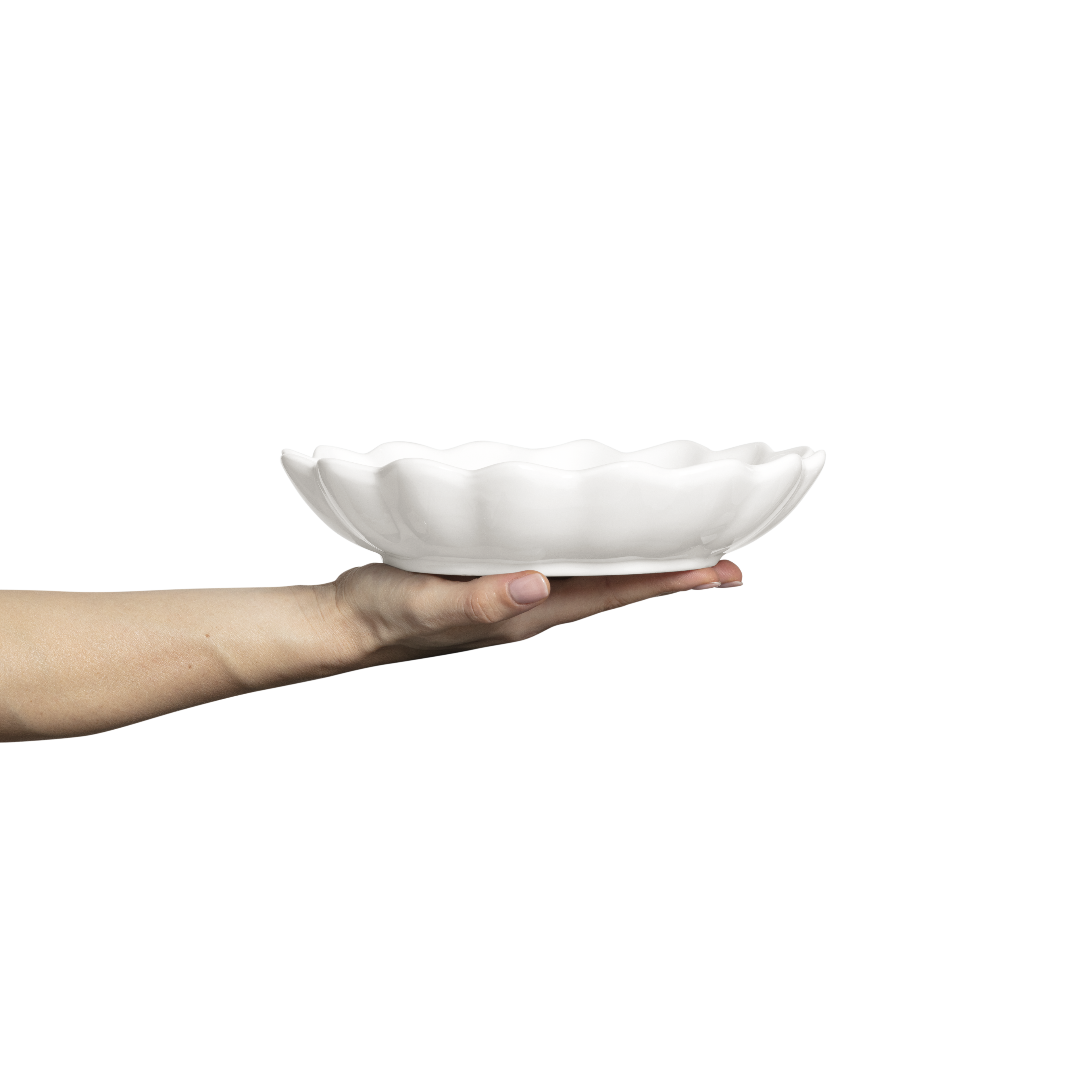 Oyster Bowl 24 cm / 90 cl White