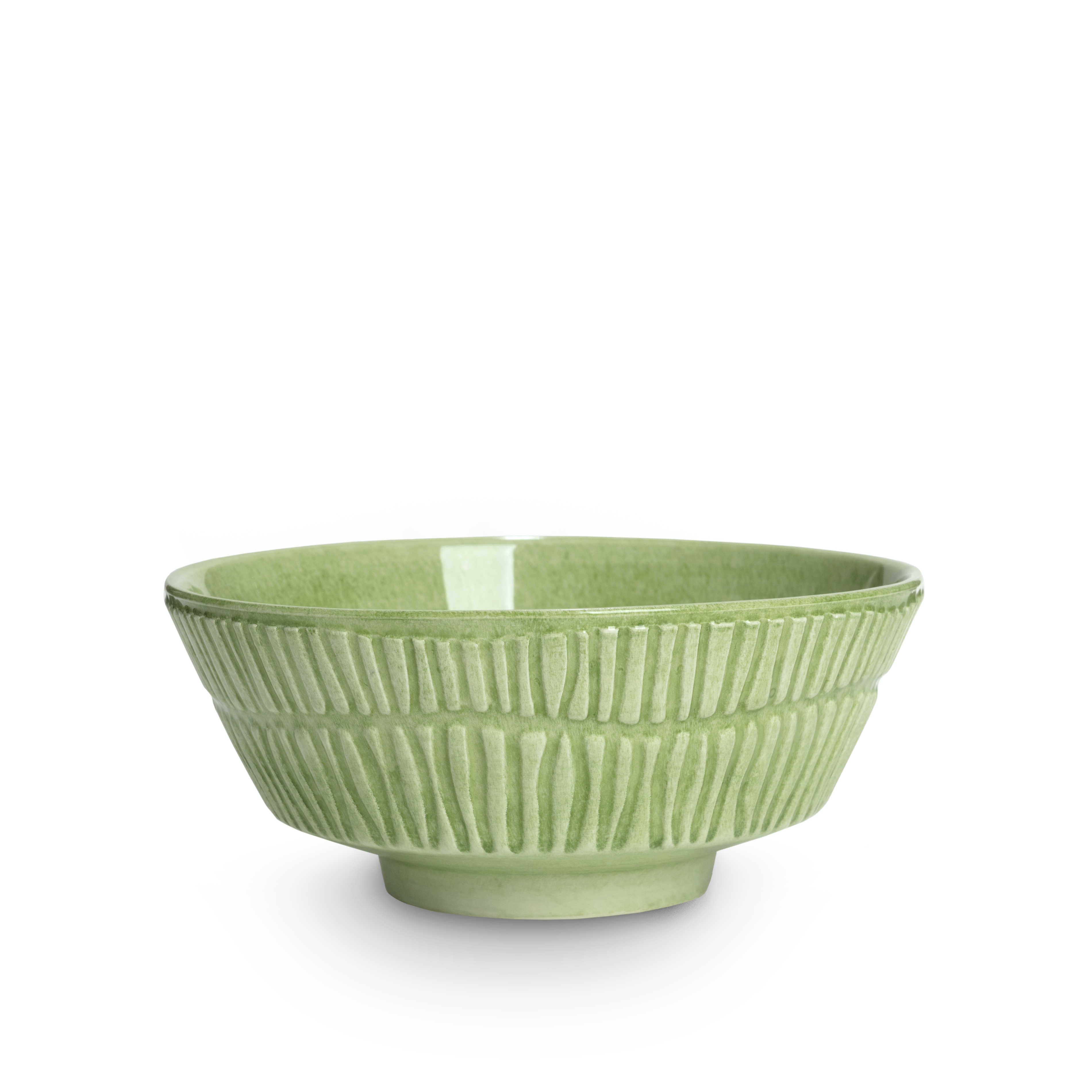 Stripes Bowl 15 cm / 50 cl Green
