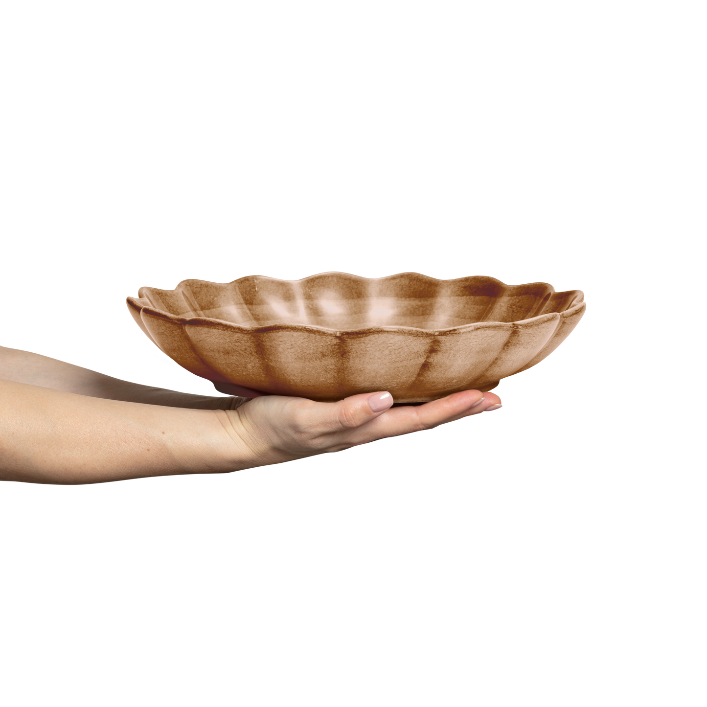 Oyster Bowl 31 cm / 220 cl Cinnamon