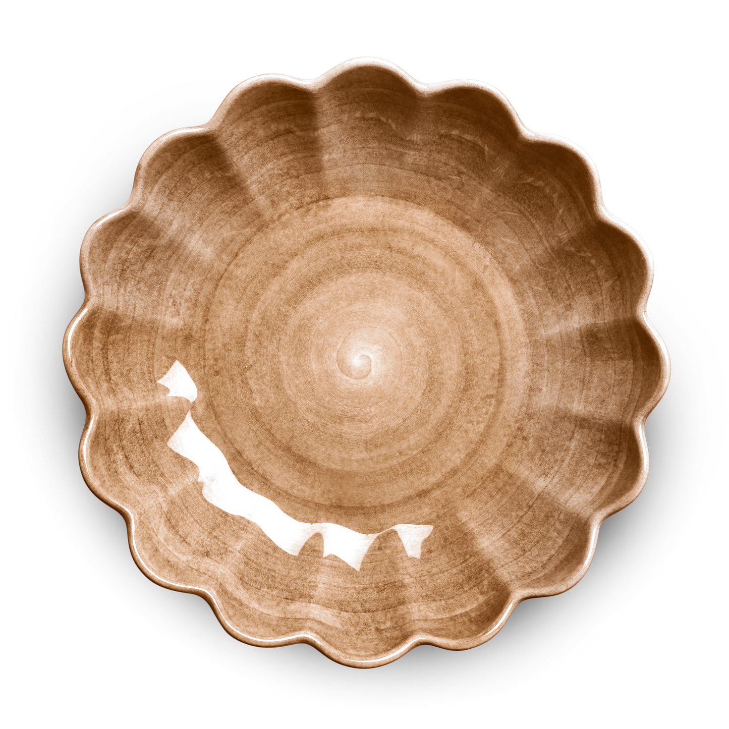 Oyster Bowl 31 cm / 220 cl Cinnamon