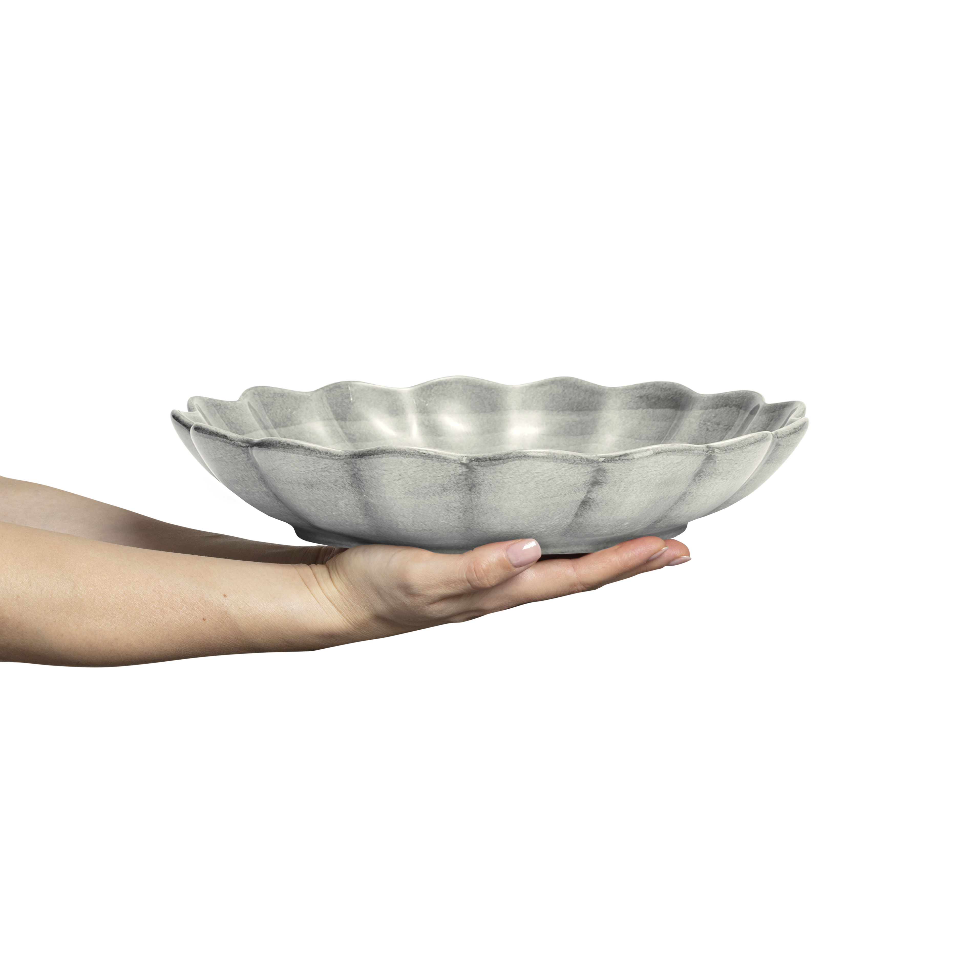 Oyster Bowl 31 cm / 220 cl Grey