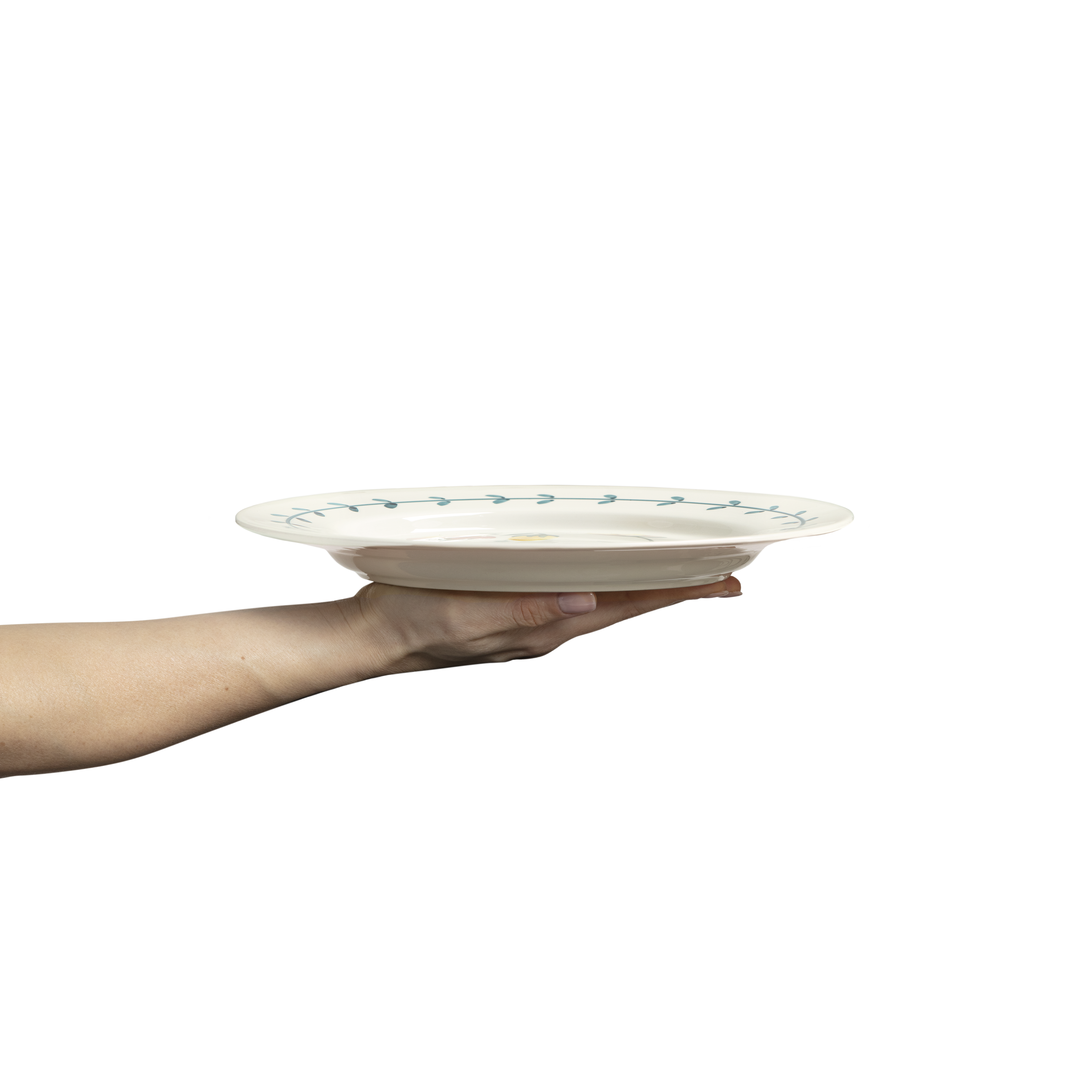 Flowers Plate 28 cm Tulips