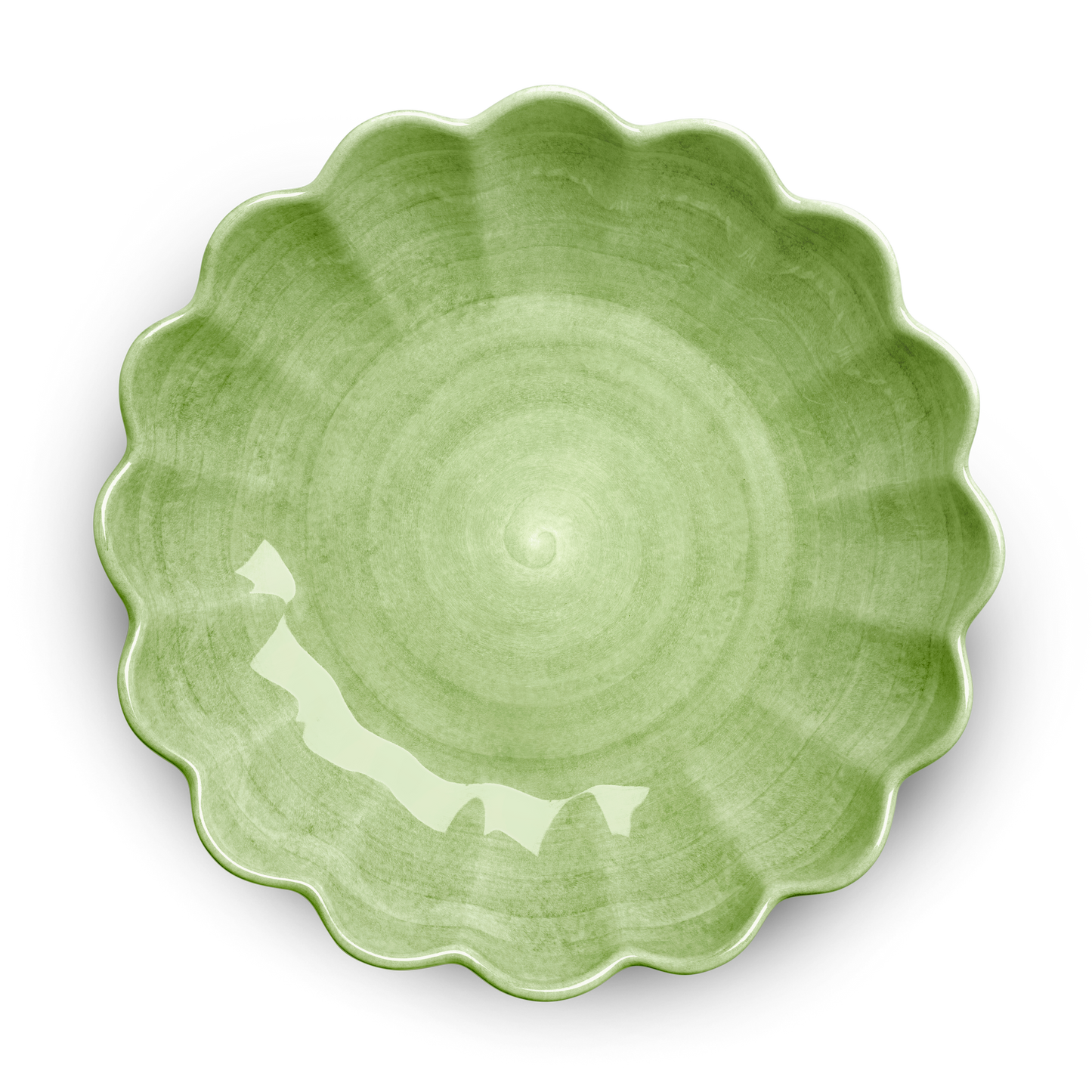 Oyster Bowl 31 cm / 220 cl Green