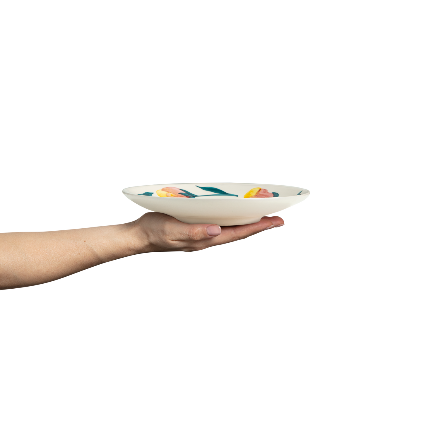 Flowers Plate 20 cm Tulips