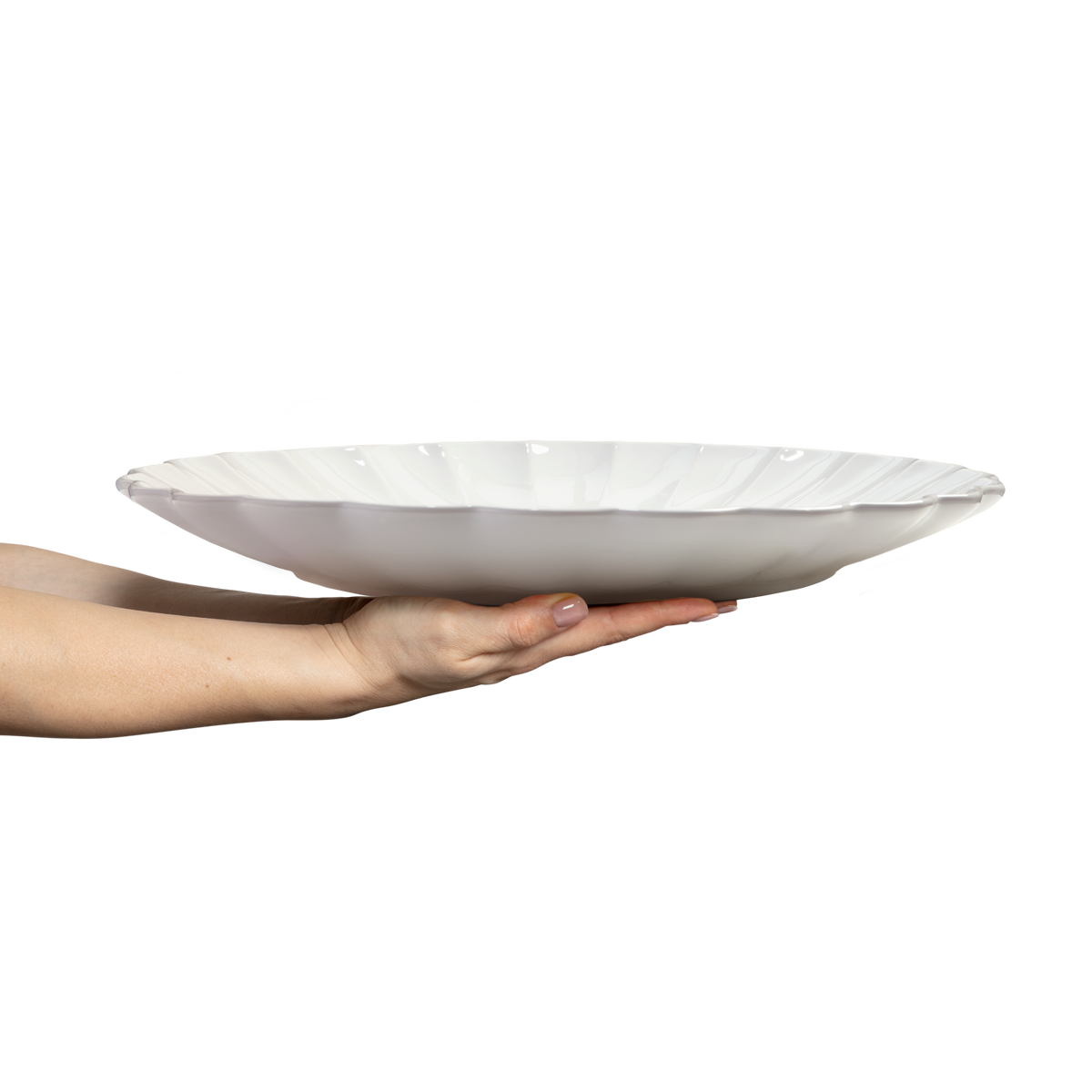 Oyster Platter 42 cm White