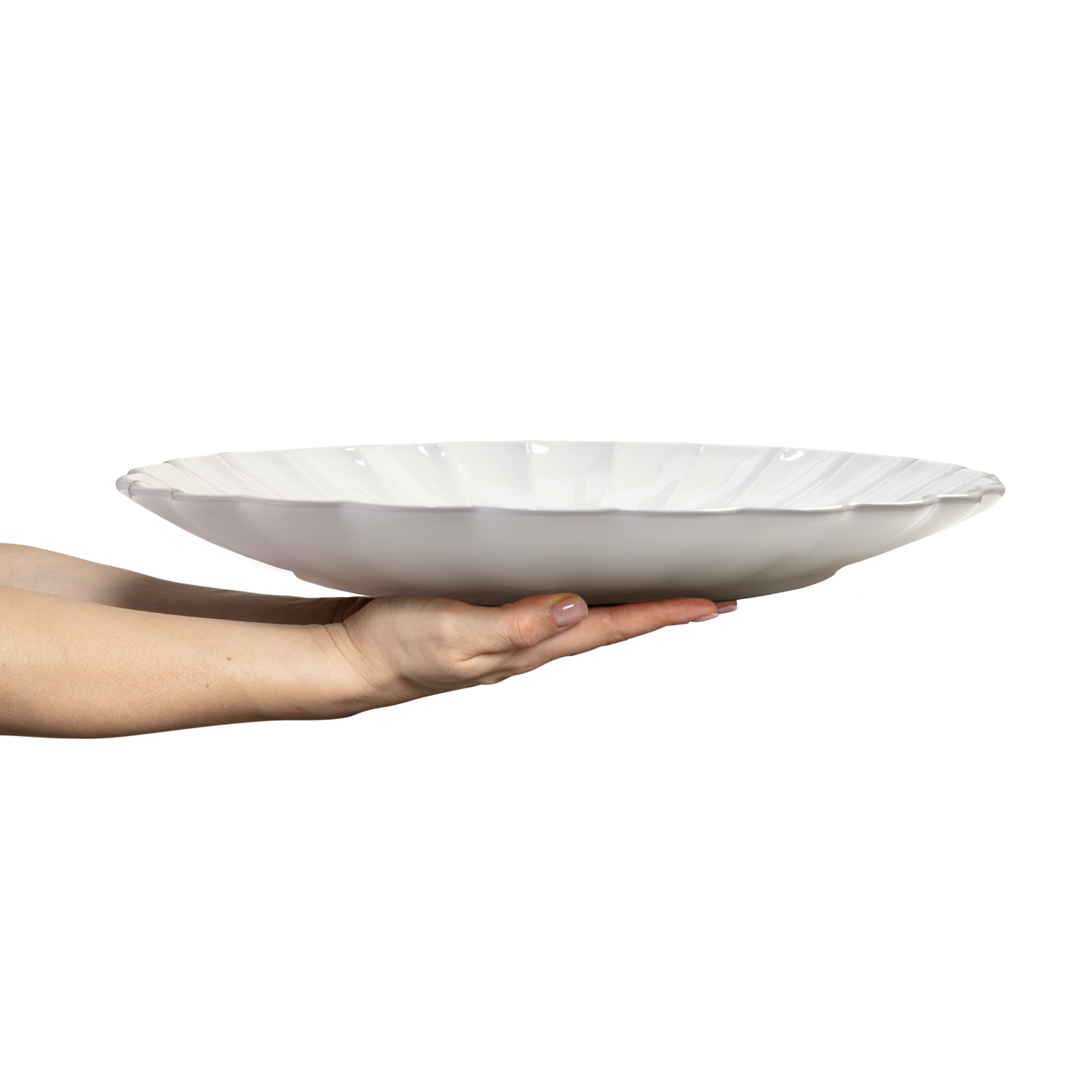 Oyster Platter 42 cm White