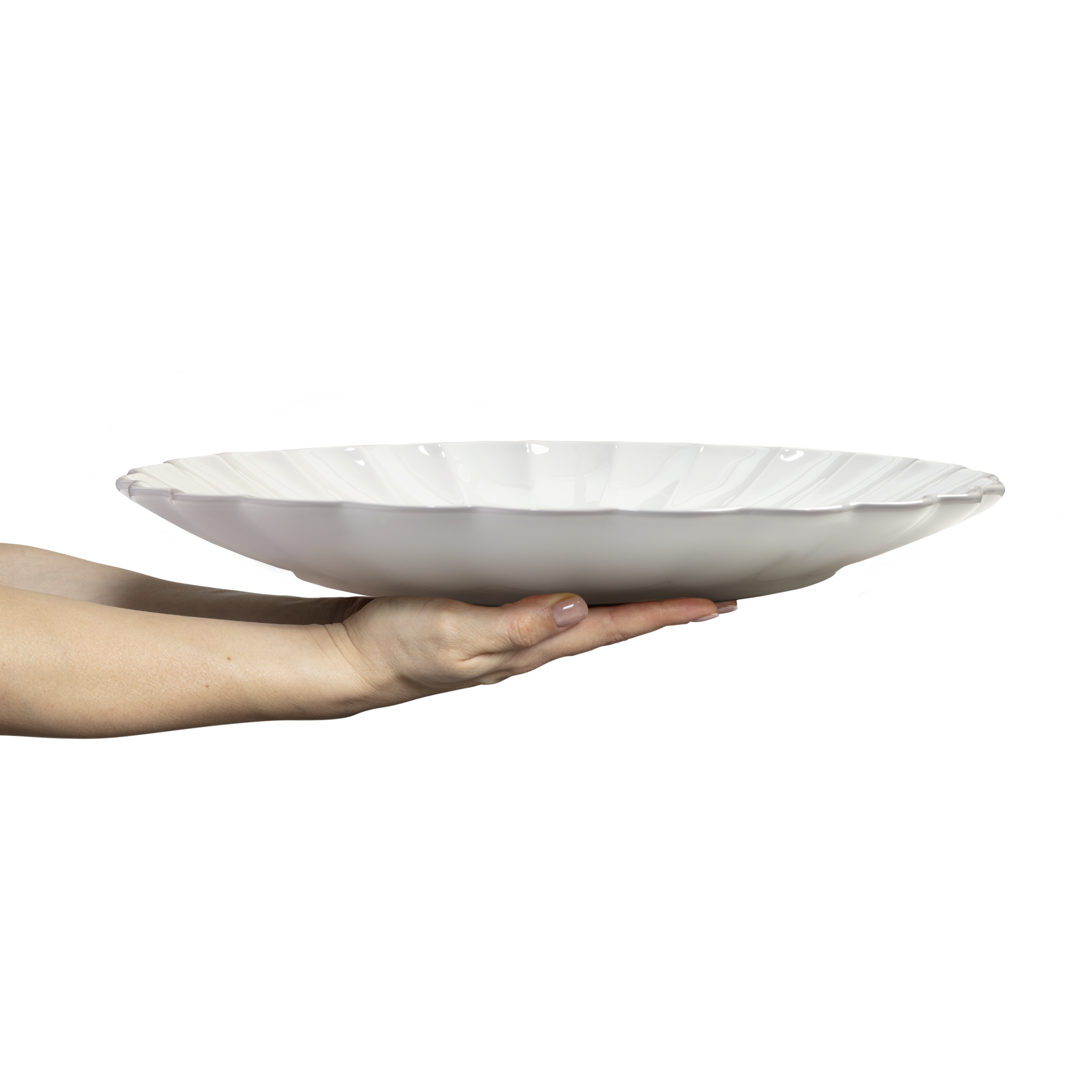 Oyster Platter 42 cm White