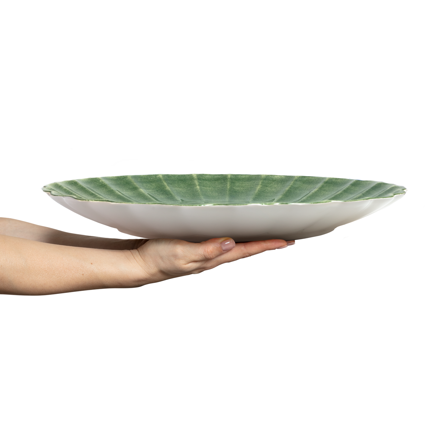 Oyster Platter 42 cm Forest Green