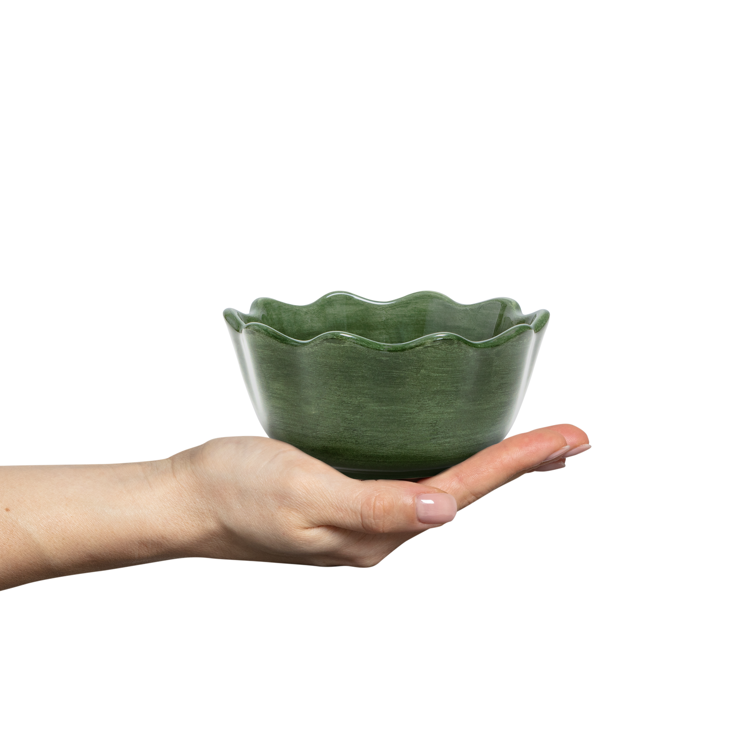 Oyster Bowl 13 cm / 30 cl Forest Green
