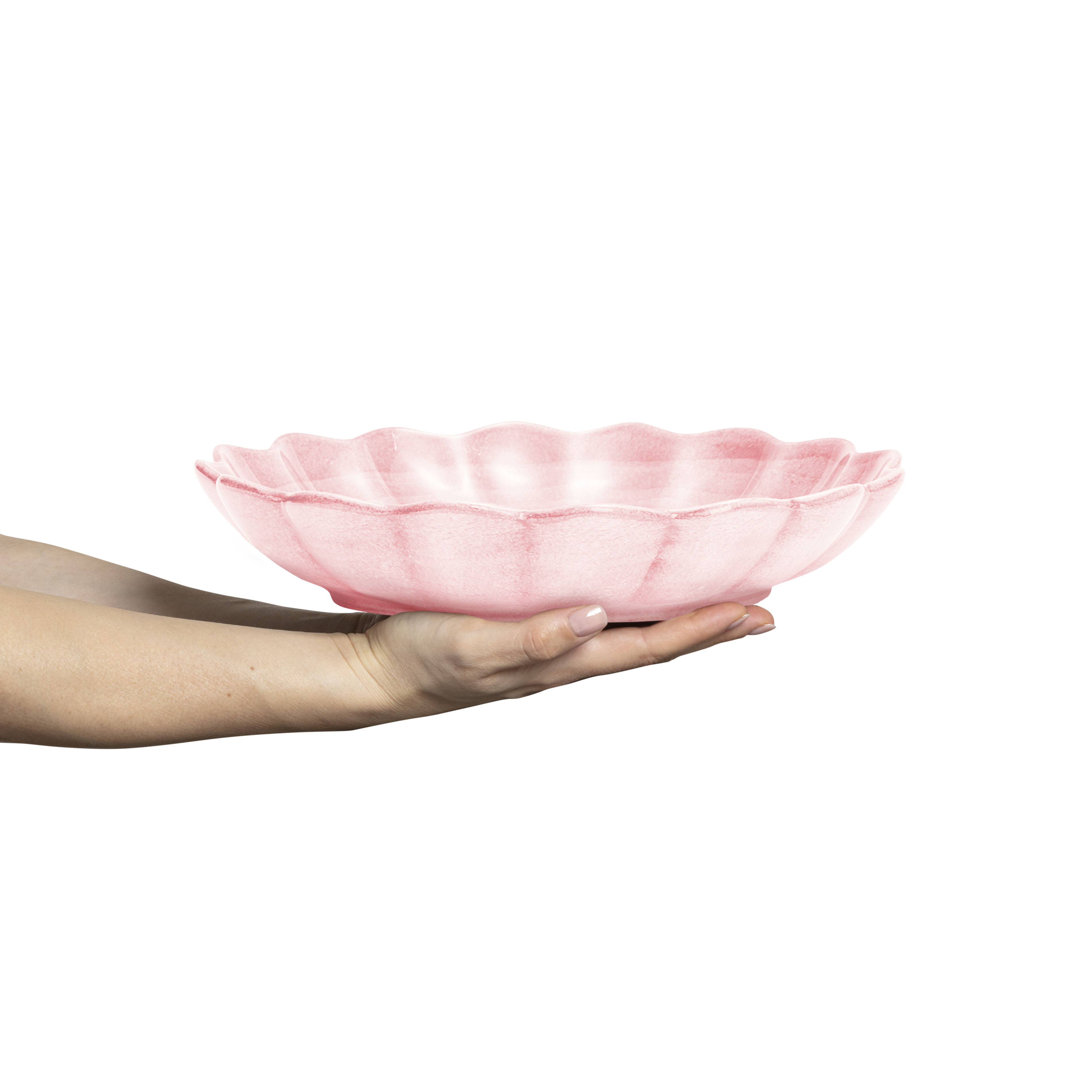 Oyster Bowl 31 cm / 220 cl Light Pink