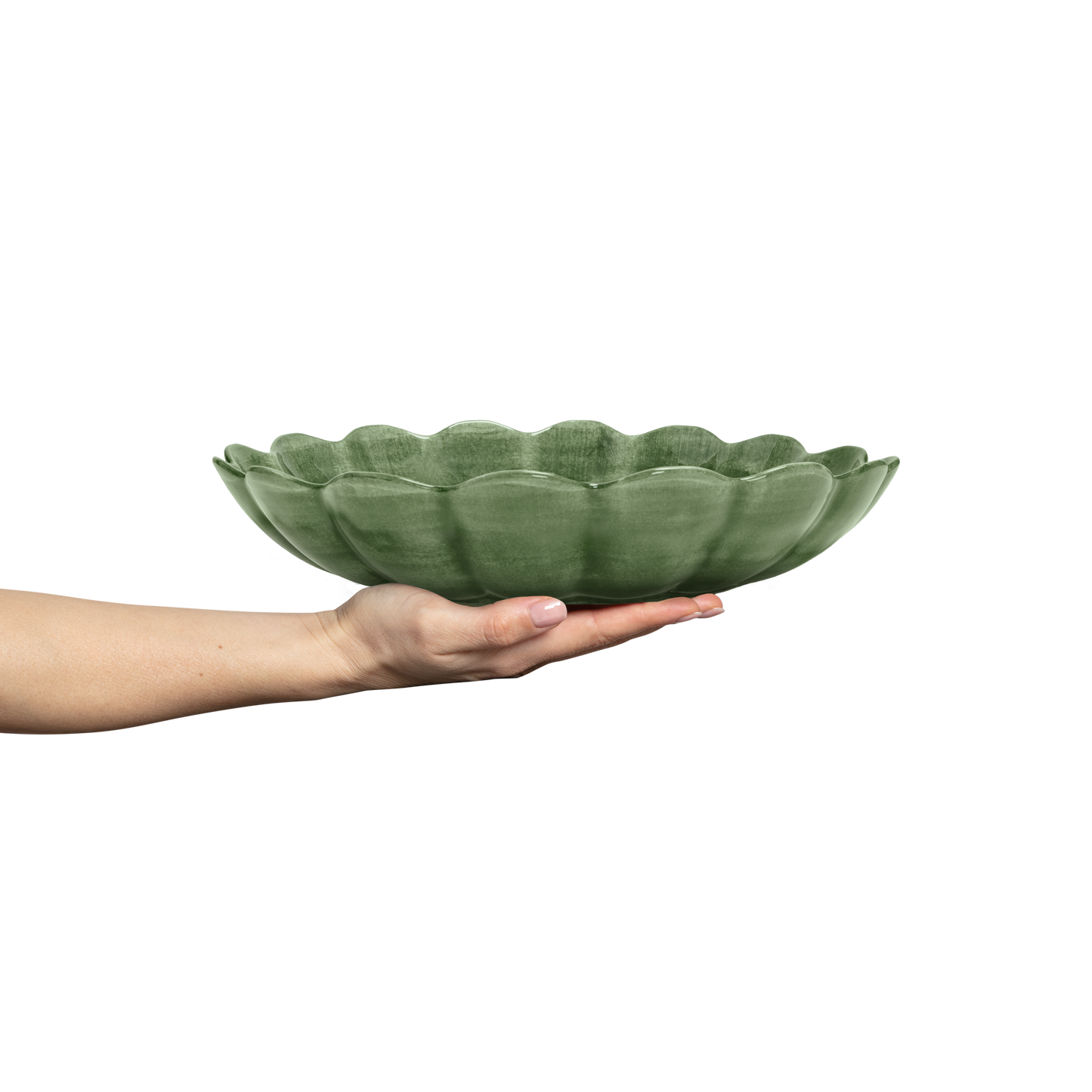 Oyster Bowl 31 cm / 220 cl Forest Green