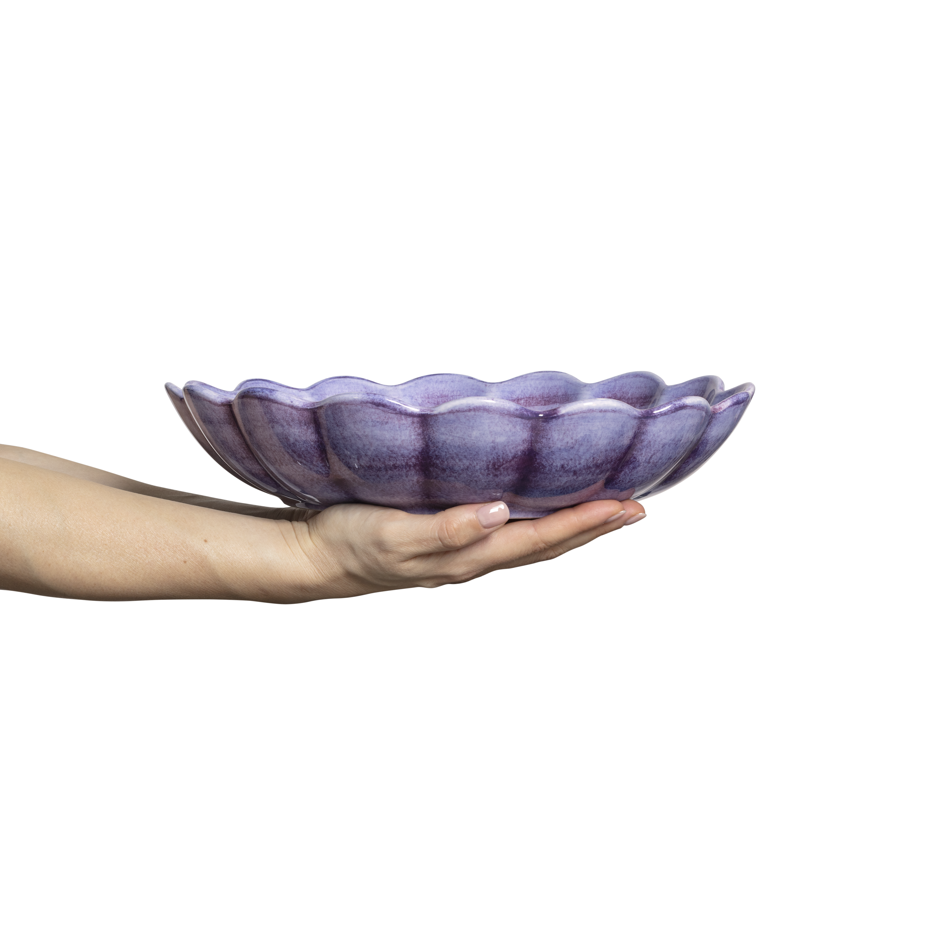 Oyster Bowl 31 cm / 220 cl Purple