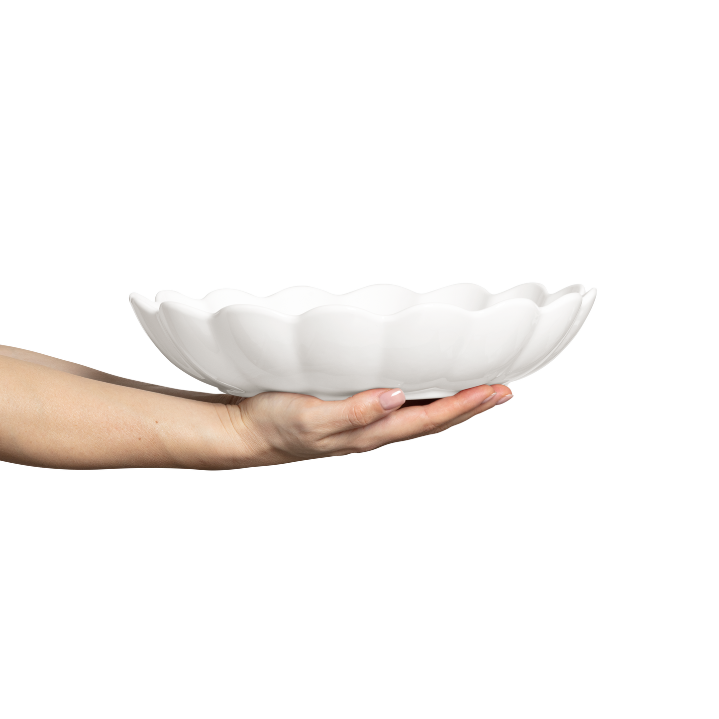 Oyster Bowl 31 cm / 220 cl White
