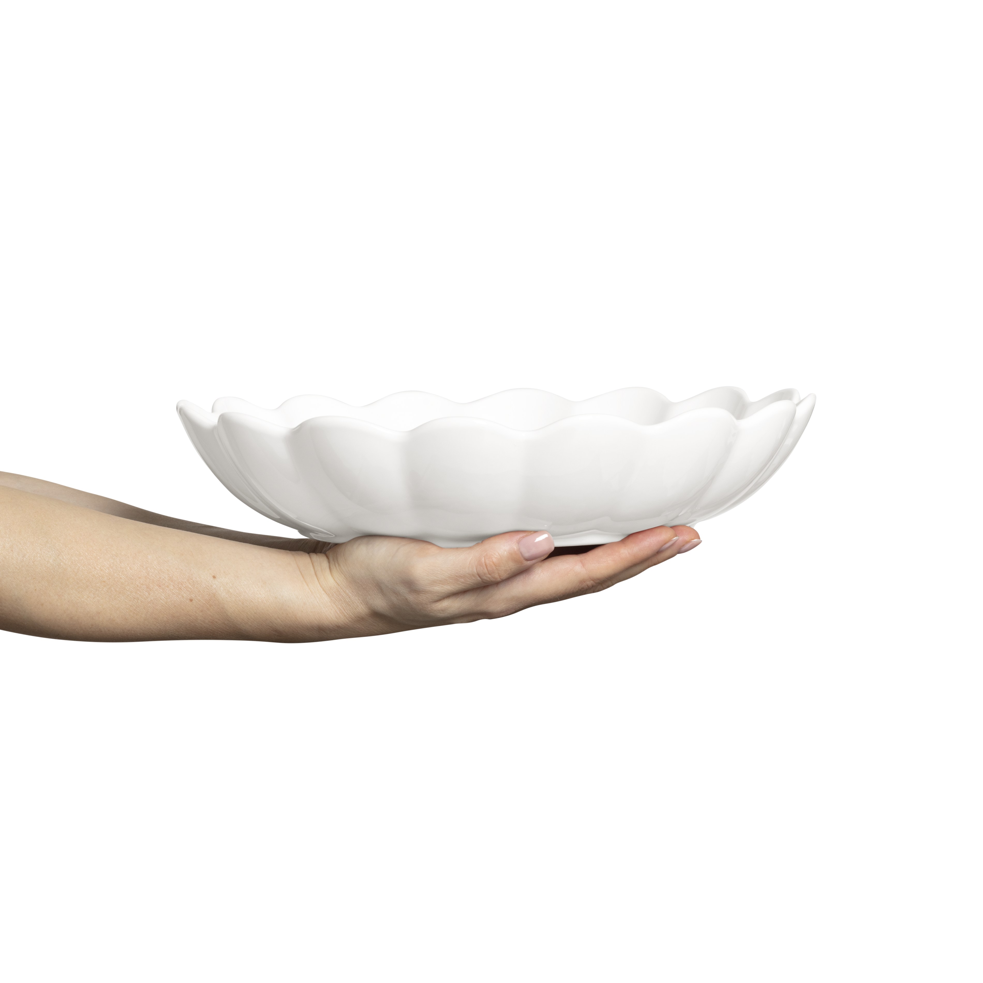 Oyster Bowl 31 cm / 220 cl White