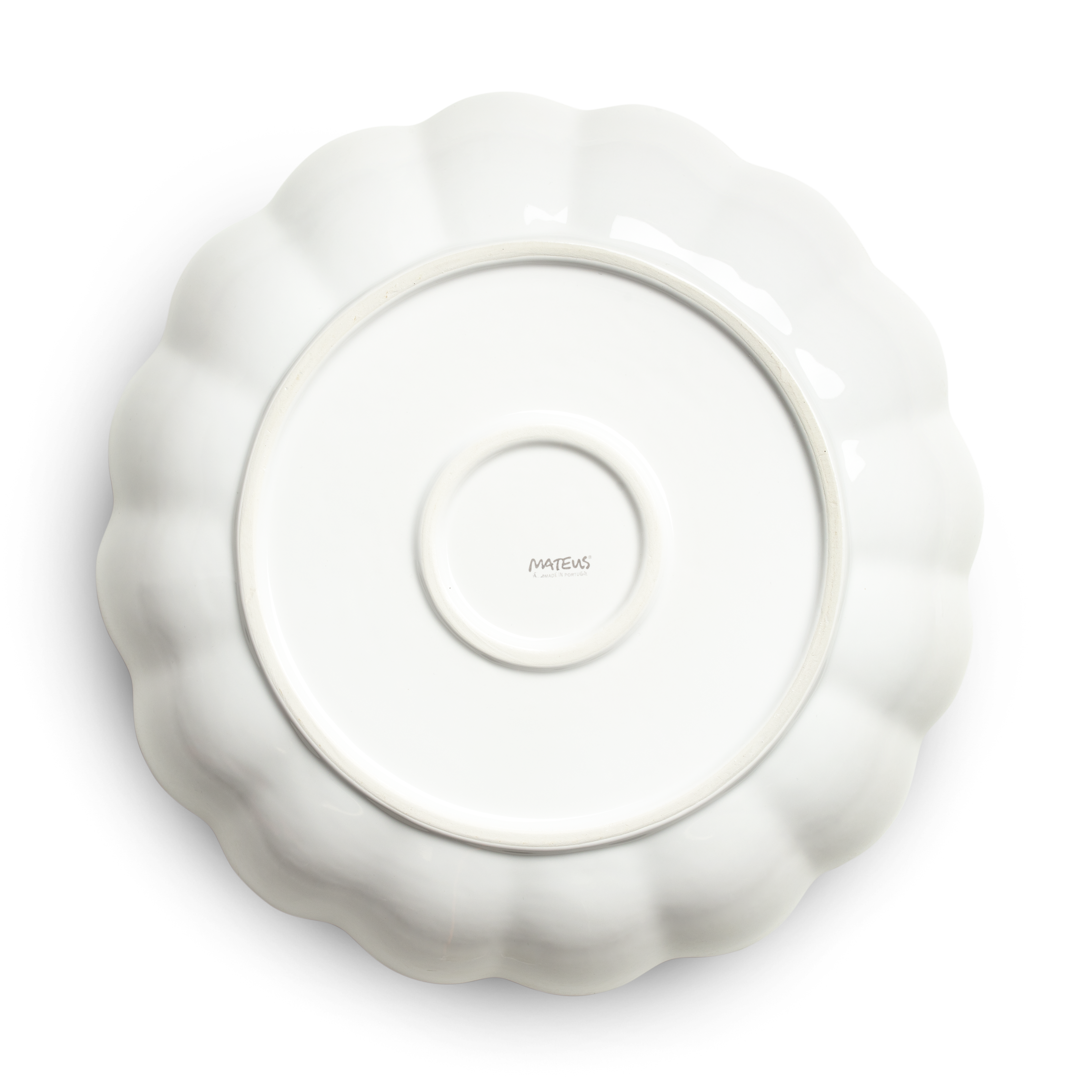 Oyster Bowl 31 cm / 220 cl White