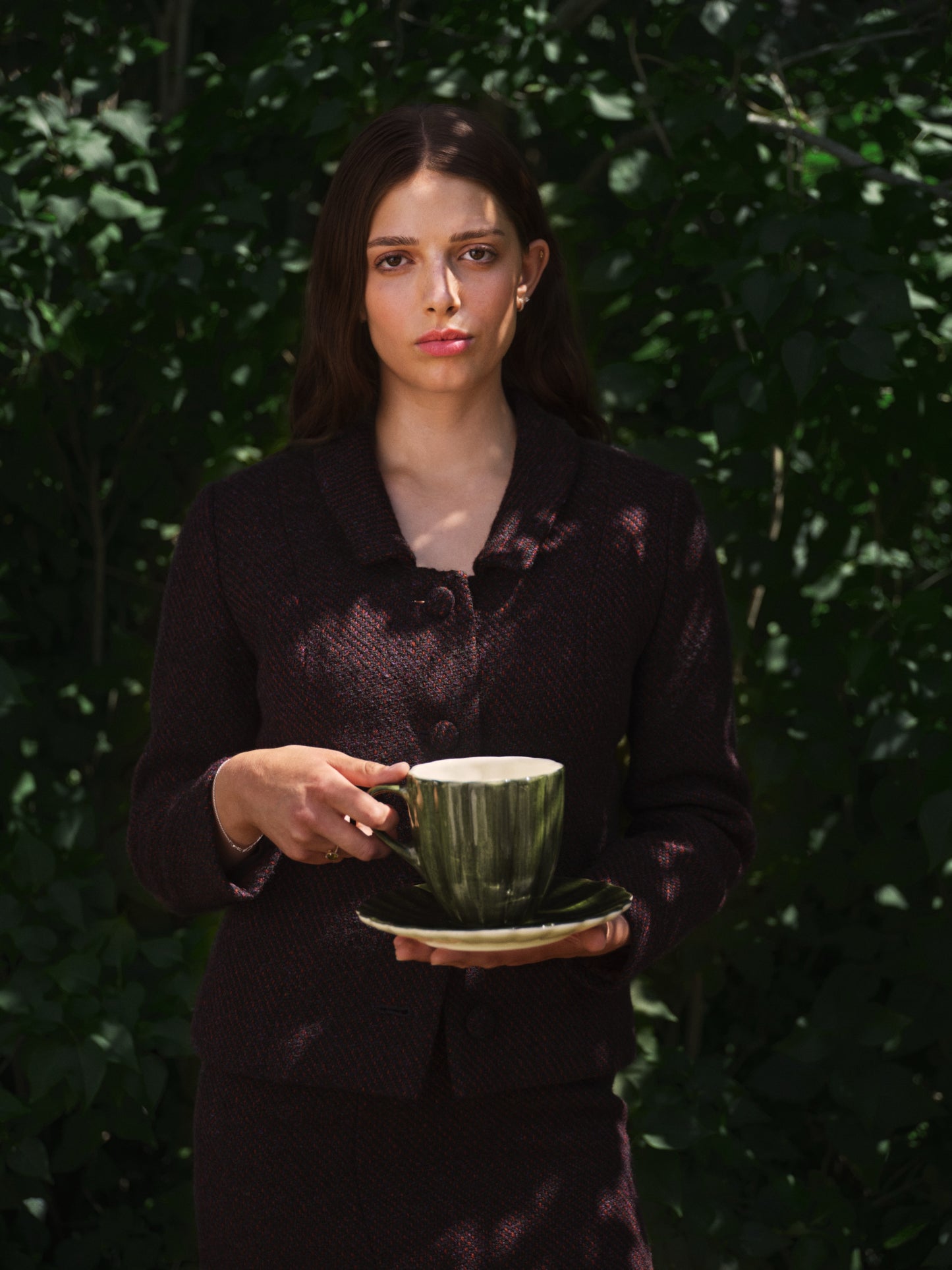 Oyster Mug 60 cl Forest Green