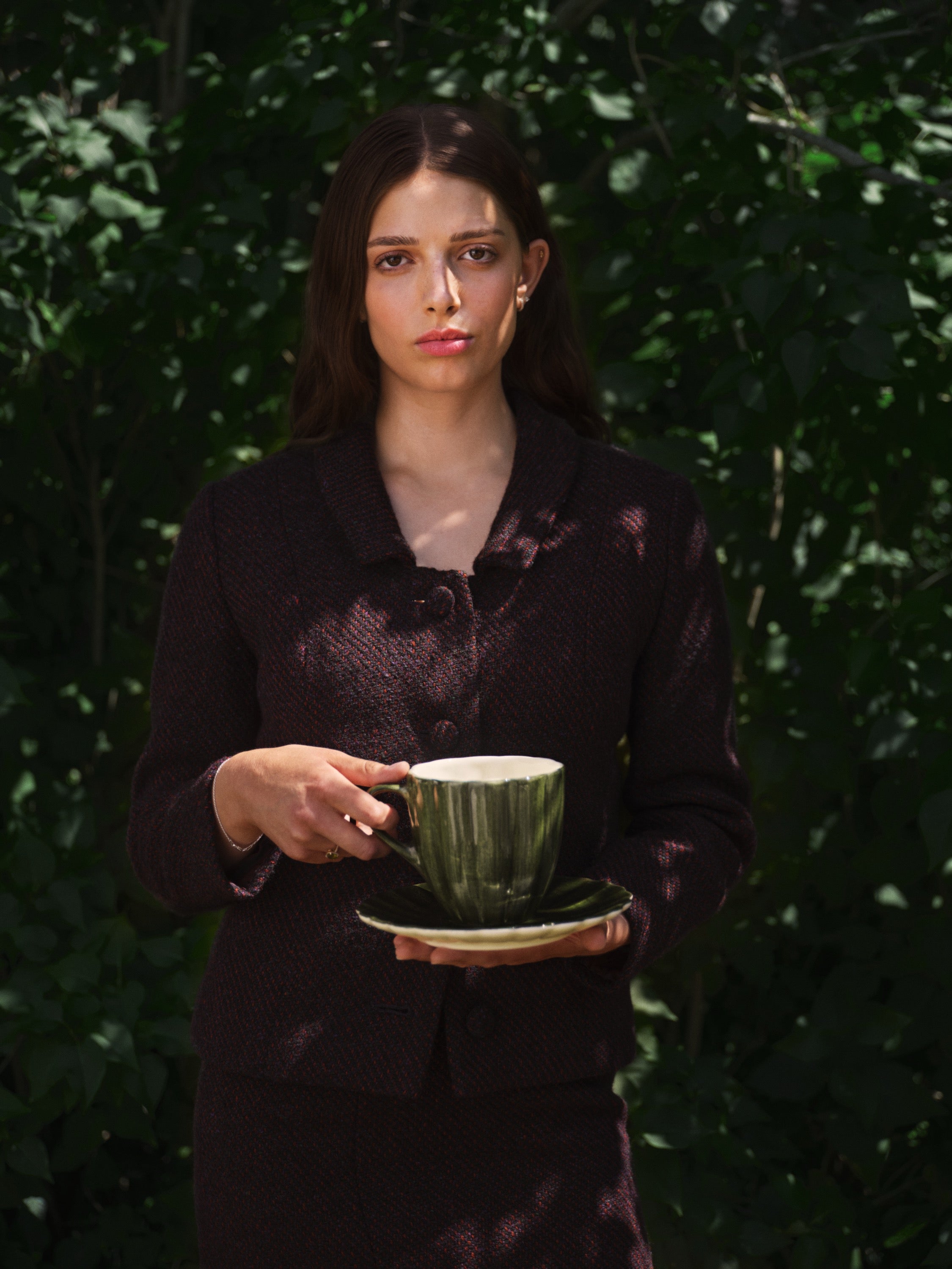 Oyster Mug 60 cl Forest Green