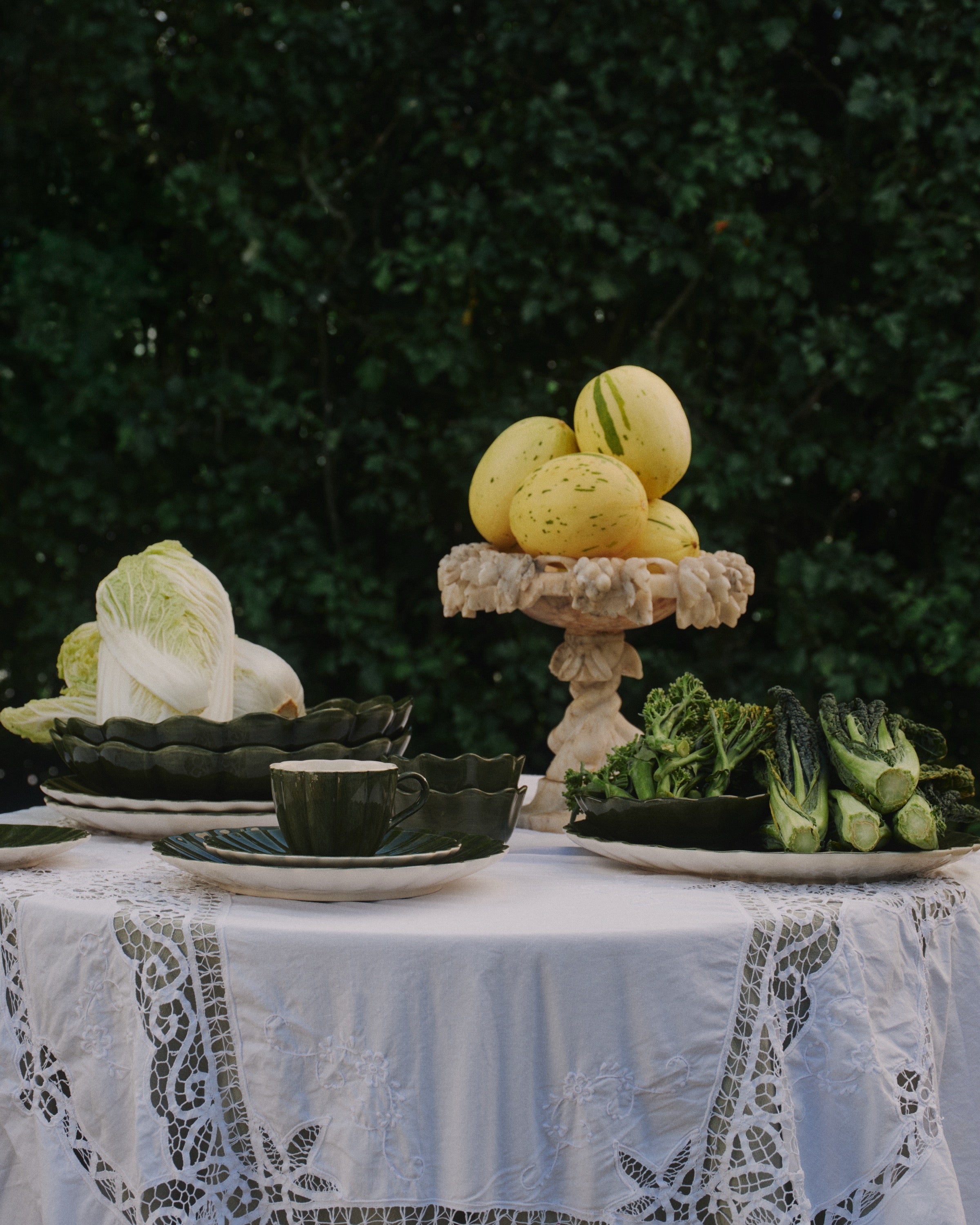Oyster Bowl 31 cm / 220 cl Forest Green