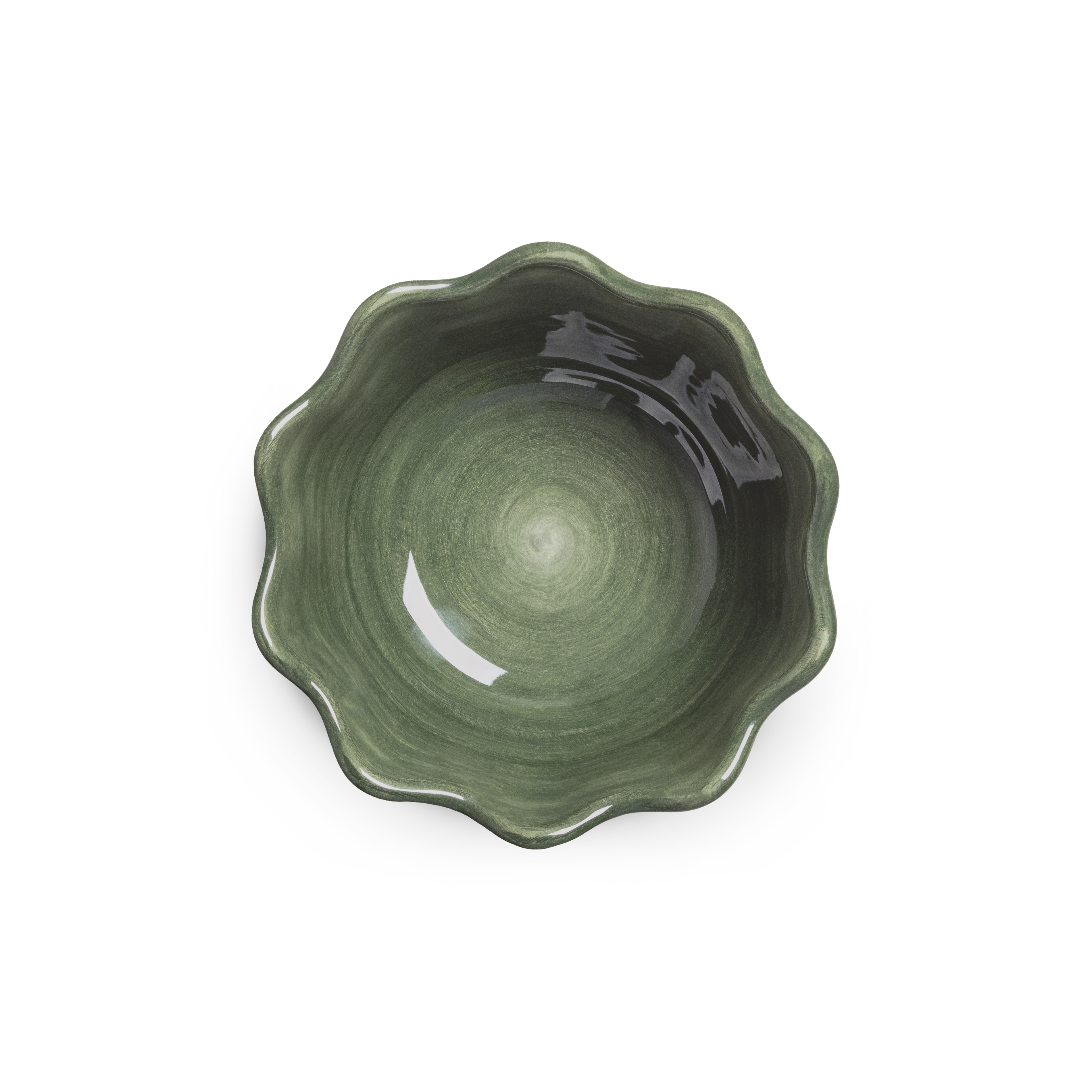 Oyster Bowl 13 cm / 30 cl Forest Green